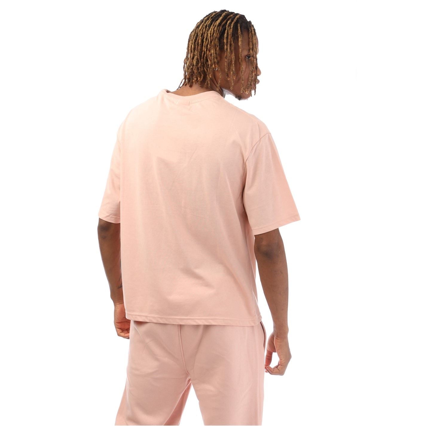 Hype Oversize Fit Signature Print T-Shirt