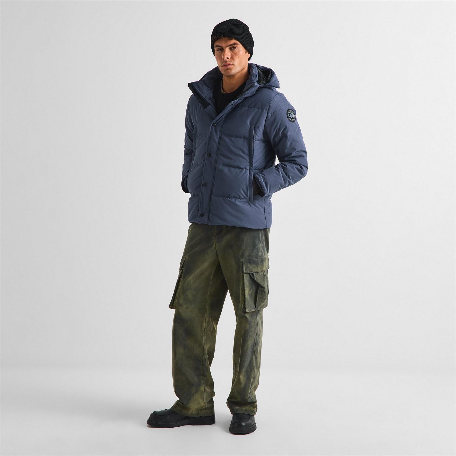 Canada Goose Wyndham  Water Resistant Duck Down Slim Fit Parka