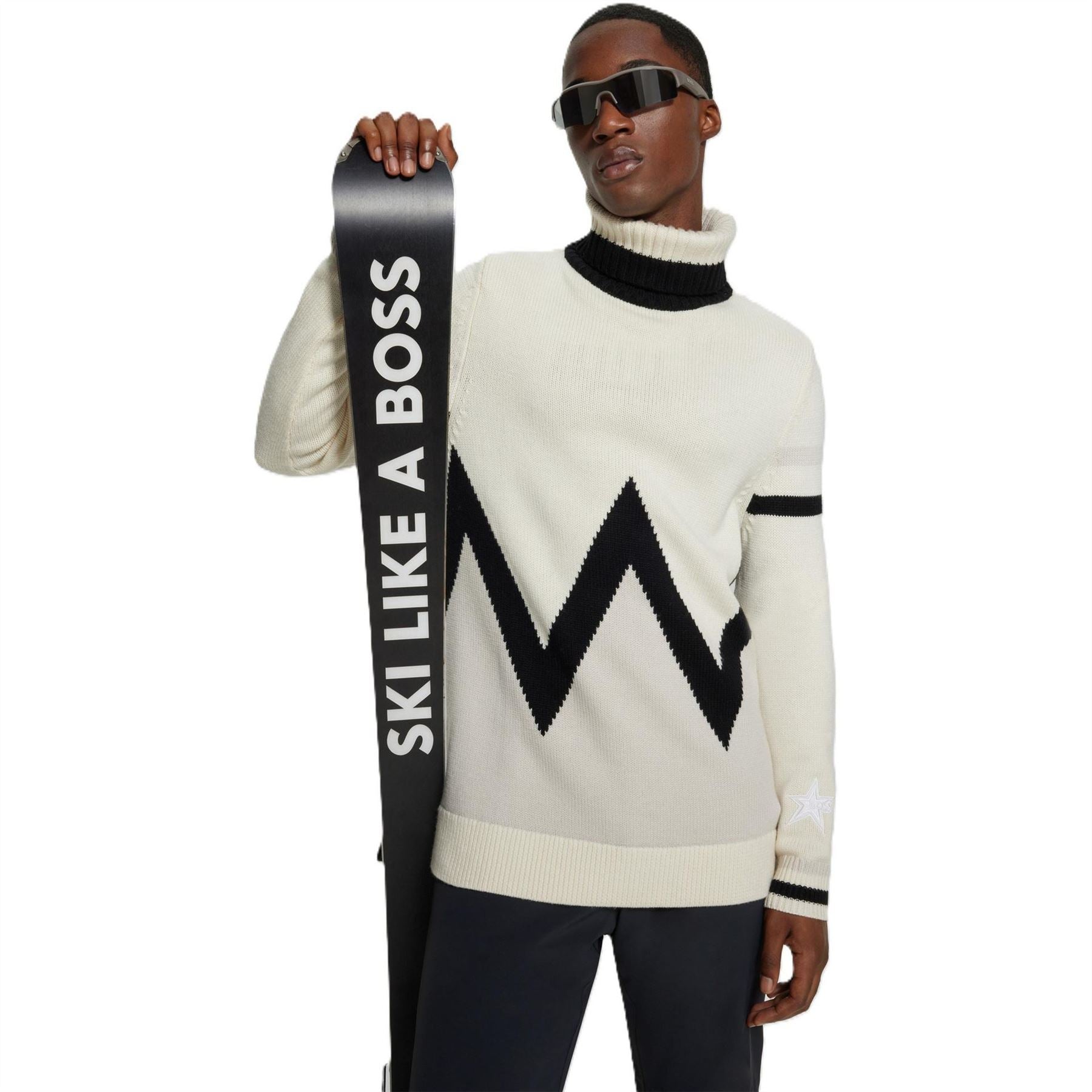 Boss Turtle Neck Long Sleeve Sweater