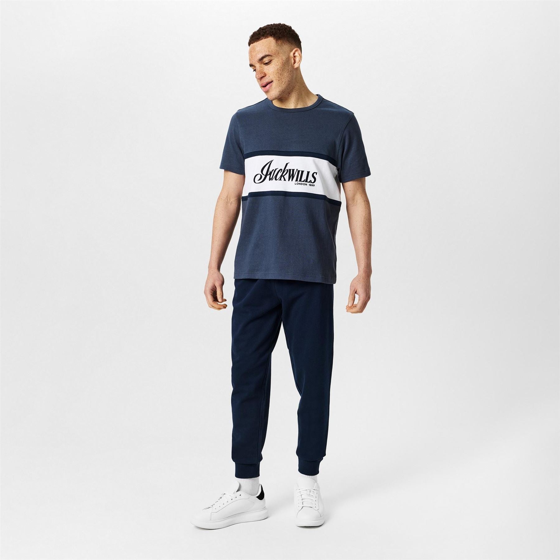 Jack Wills Jw Colour Block Regular Fit T-Shirt