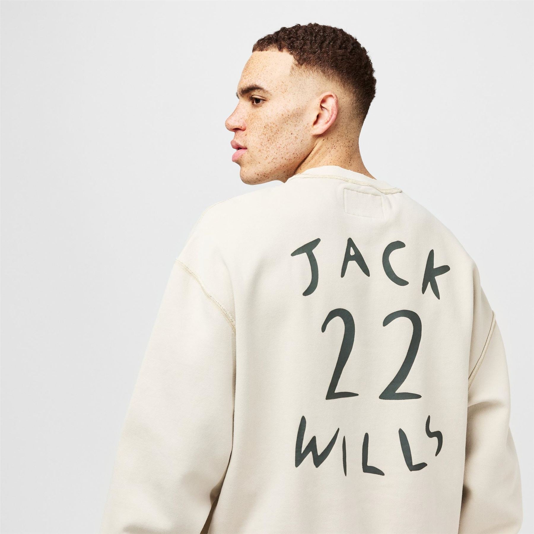 Jack Wills Crew Neck Relaxed Fit Long Sleeve Sweater
