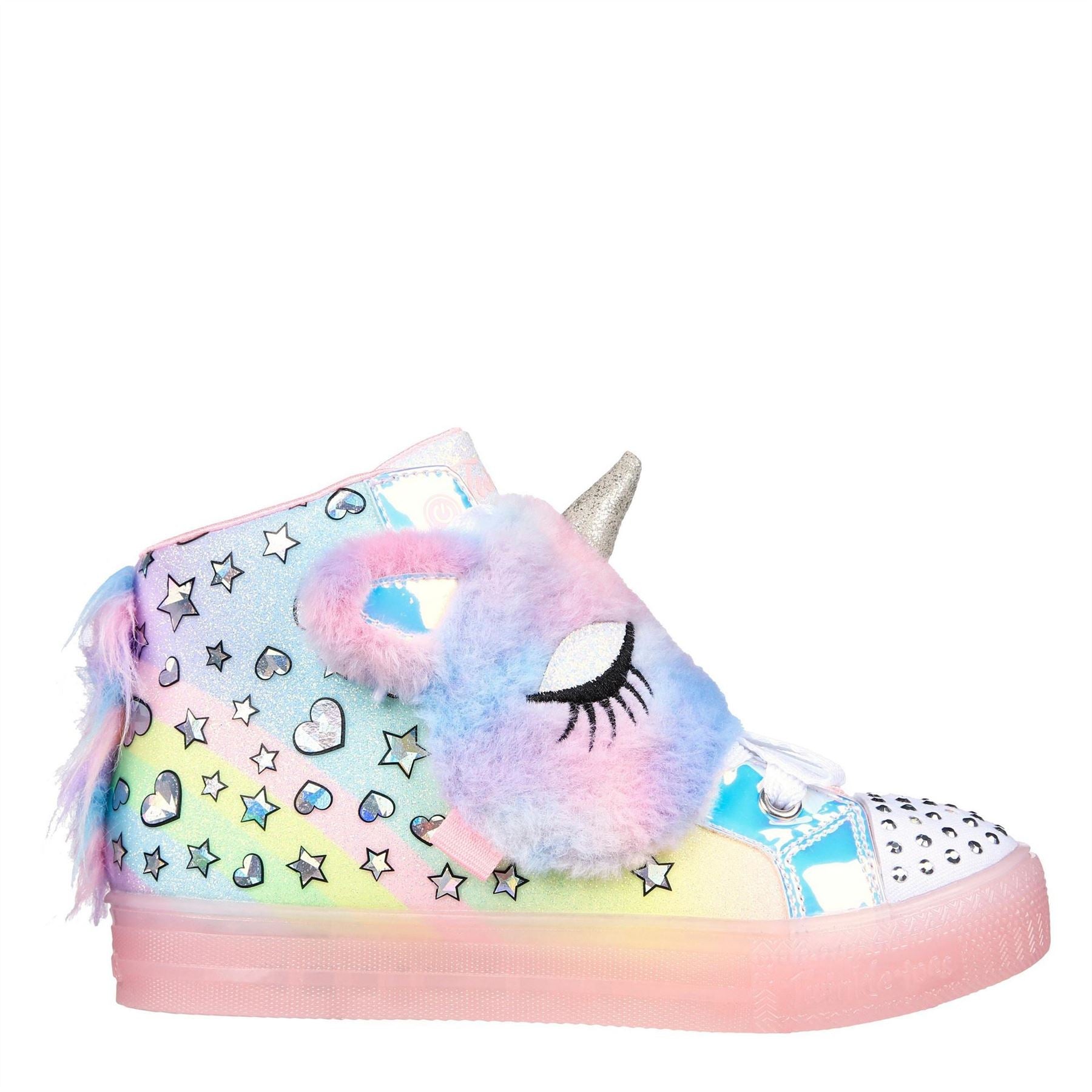 Skechers Shuffle High Top Trainers