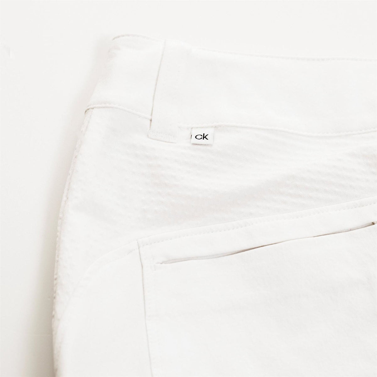 Calvin Klein Golf Solid Patterned Straight Trousers