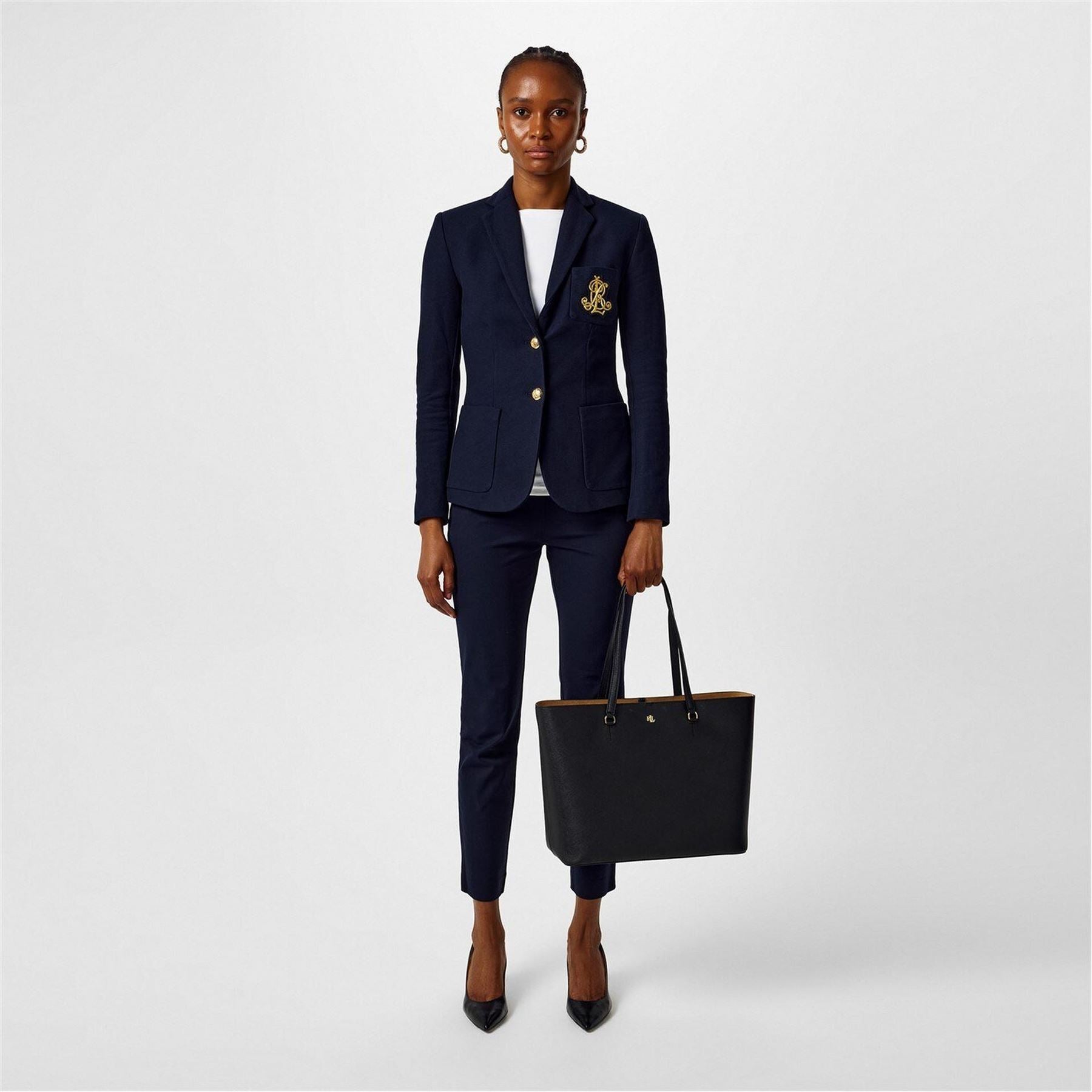 Lauren by Ralph Lauren Leather Large Karly Tote