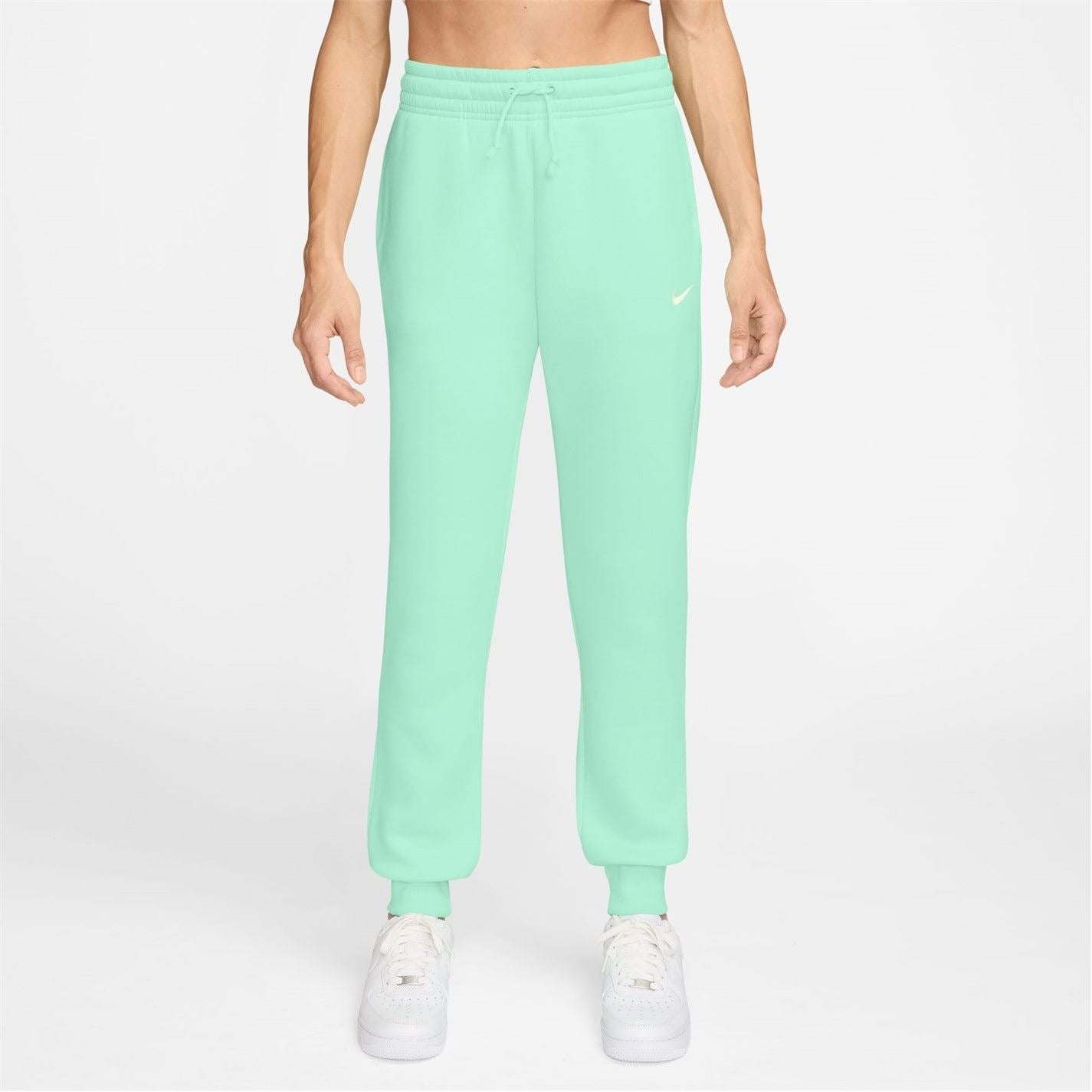 Nike Womens Sportswear Phoenix Fleece Mid Rise Sweatpants