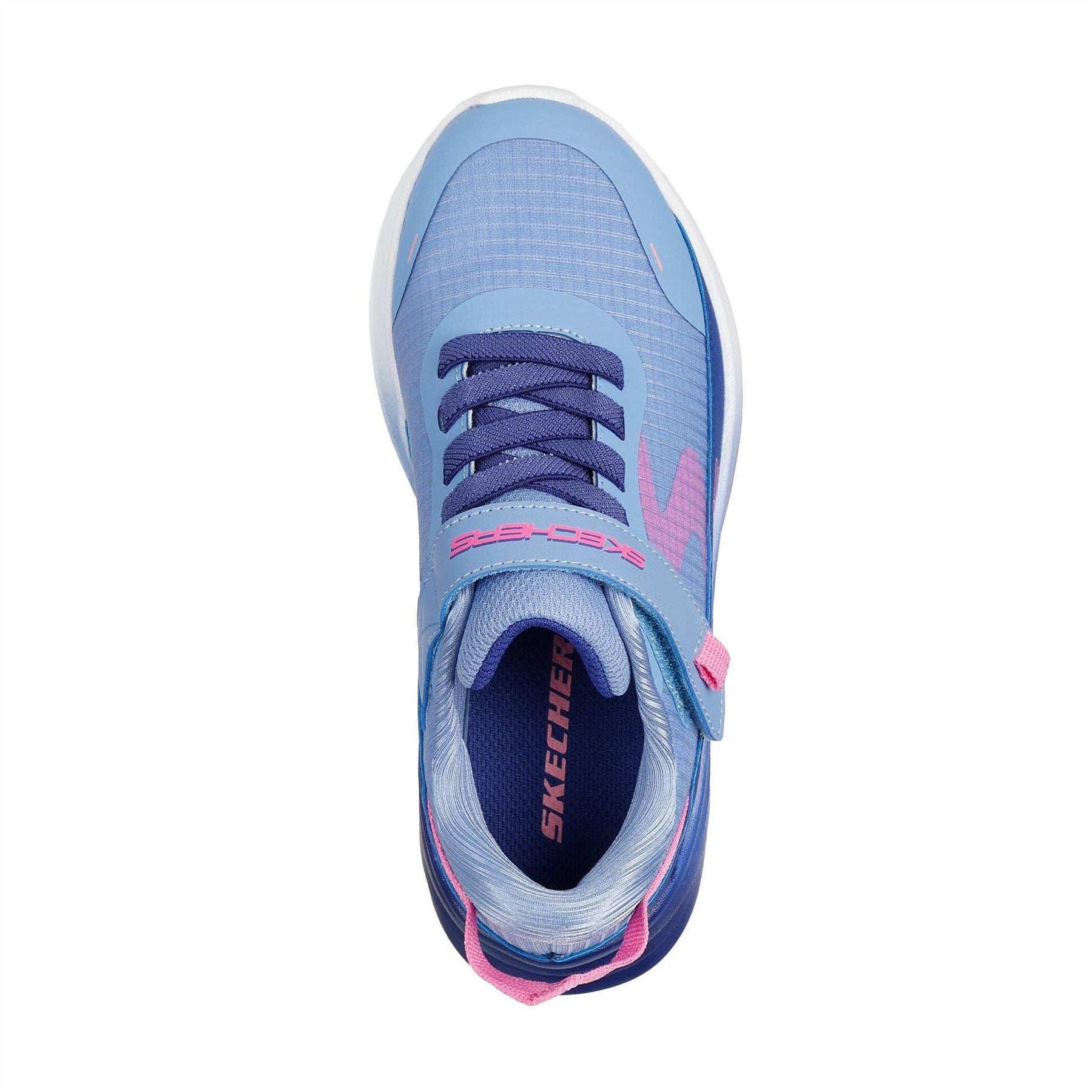 Skechers And Strap Sneaker W Mono Mesh Runners Girls