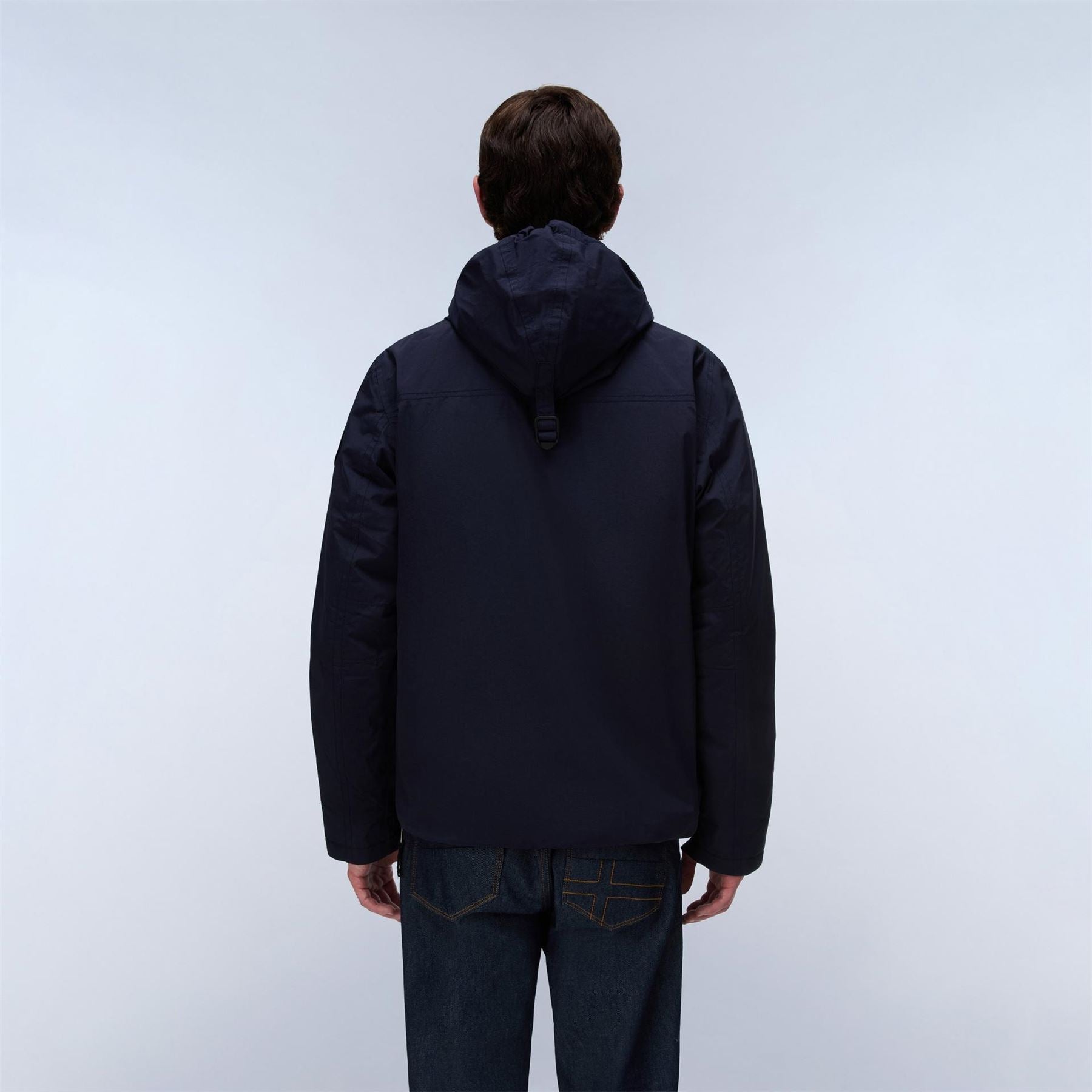 Napapijri Rainforest Water Resistant Hooded Long Sleeve Rain Anorak