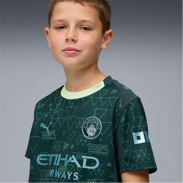 Puma Manchester City Fourth Shirt 2025 2026 Juniors