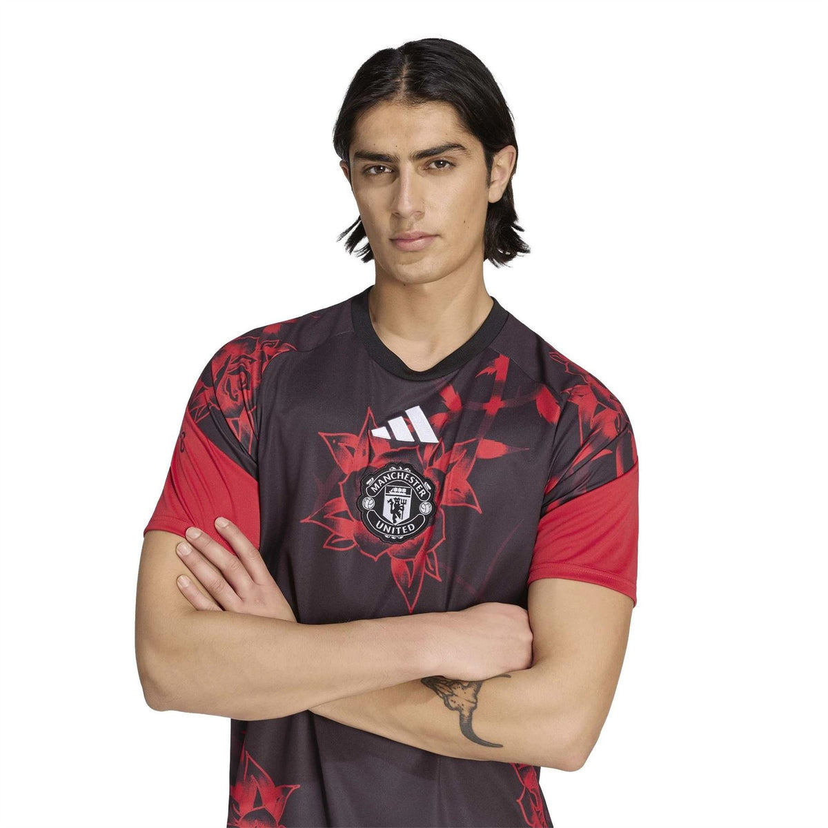 adidas Mens United Pre Match Shirt 2026 27