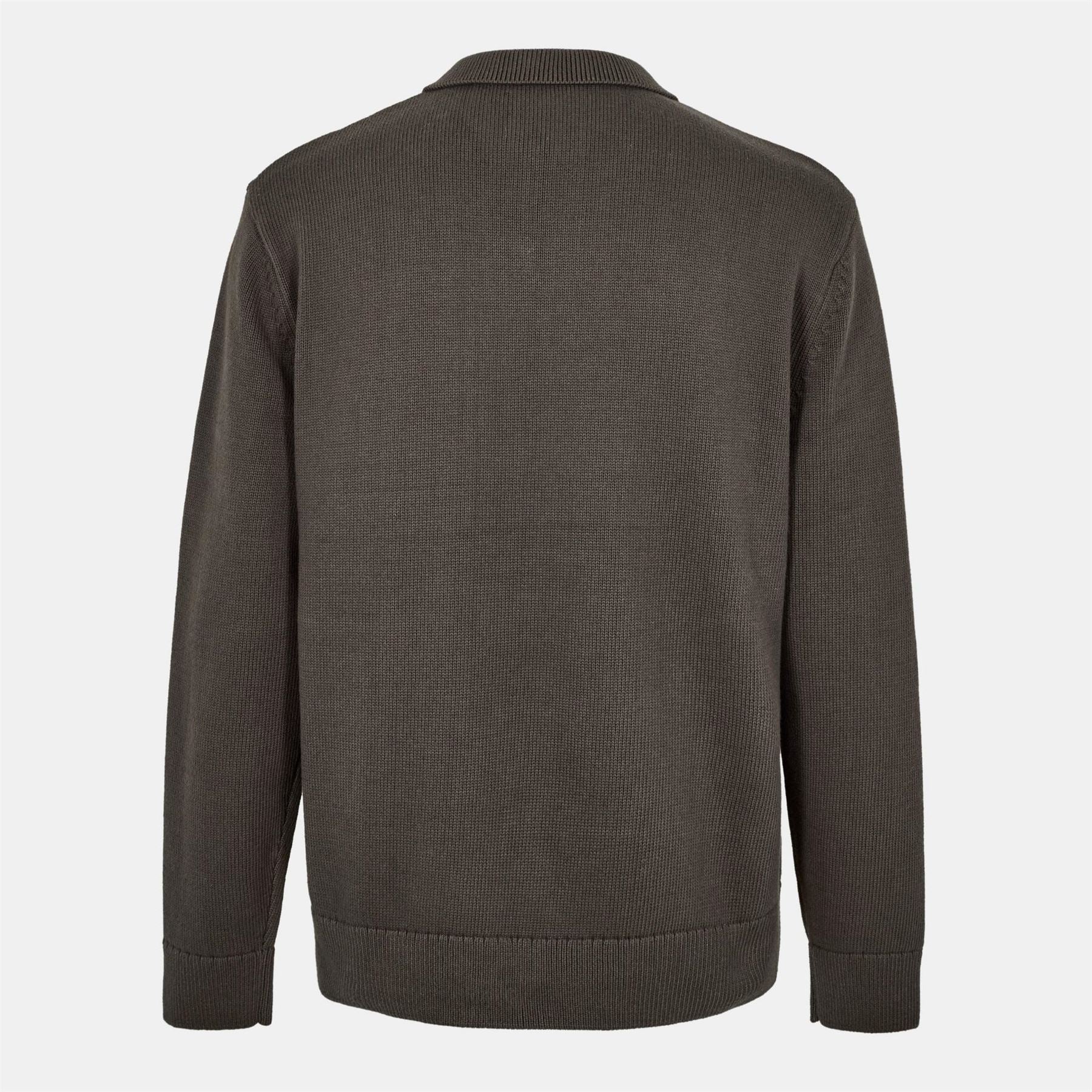 Jack Wills Long Sleeve Zip Knit Polo