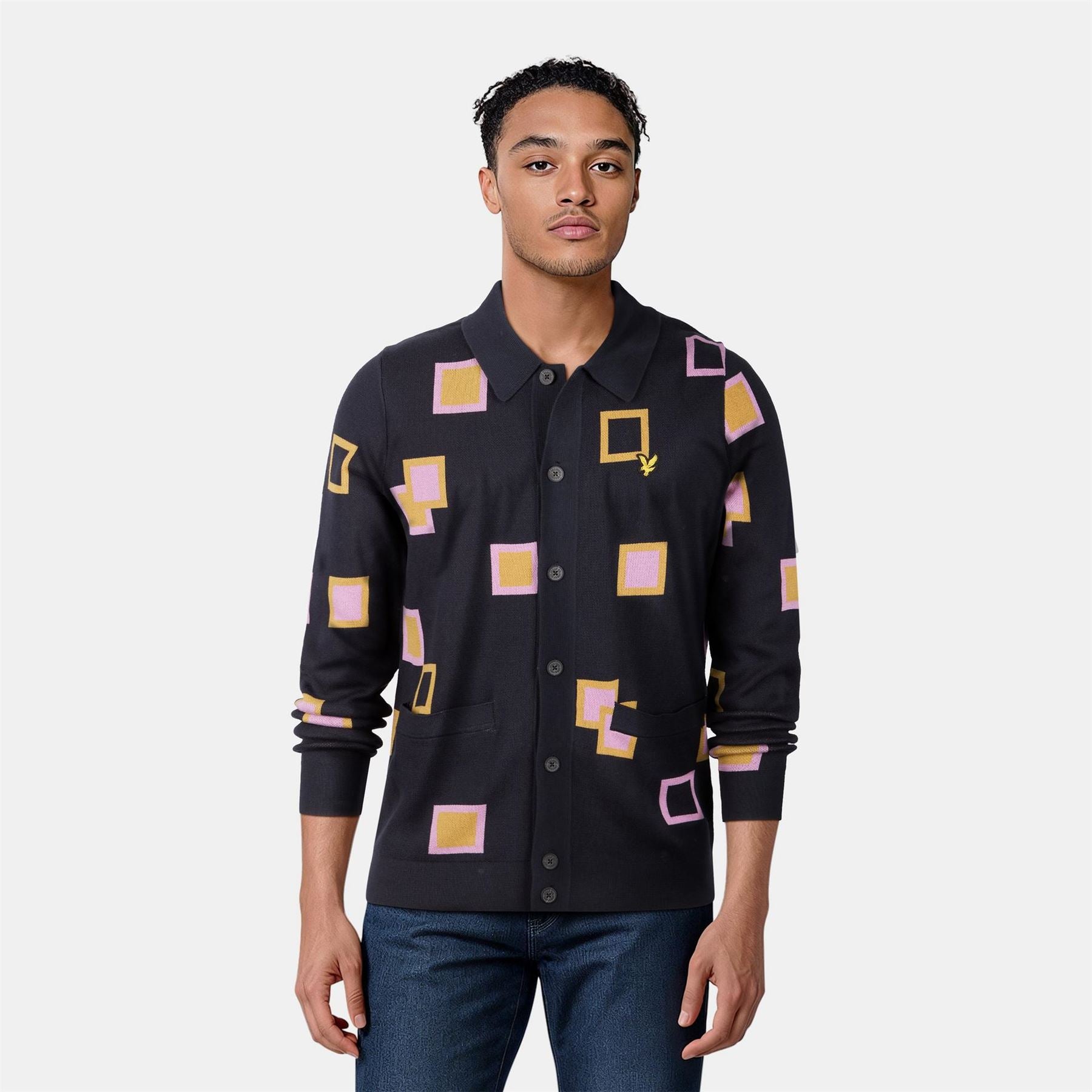 Lyle and Scott Zip Long Sleeve Regular Fit Sweater