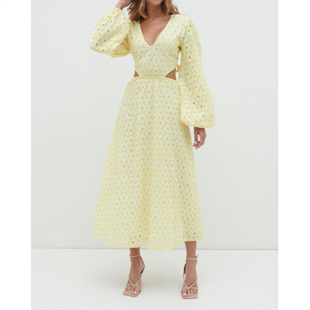 Pretty Lavish Midaxi Cut Out Dress