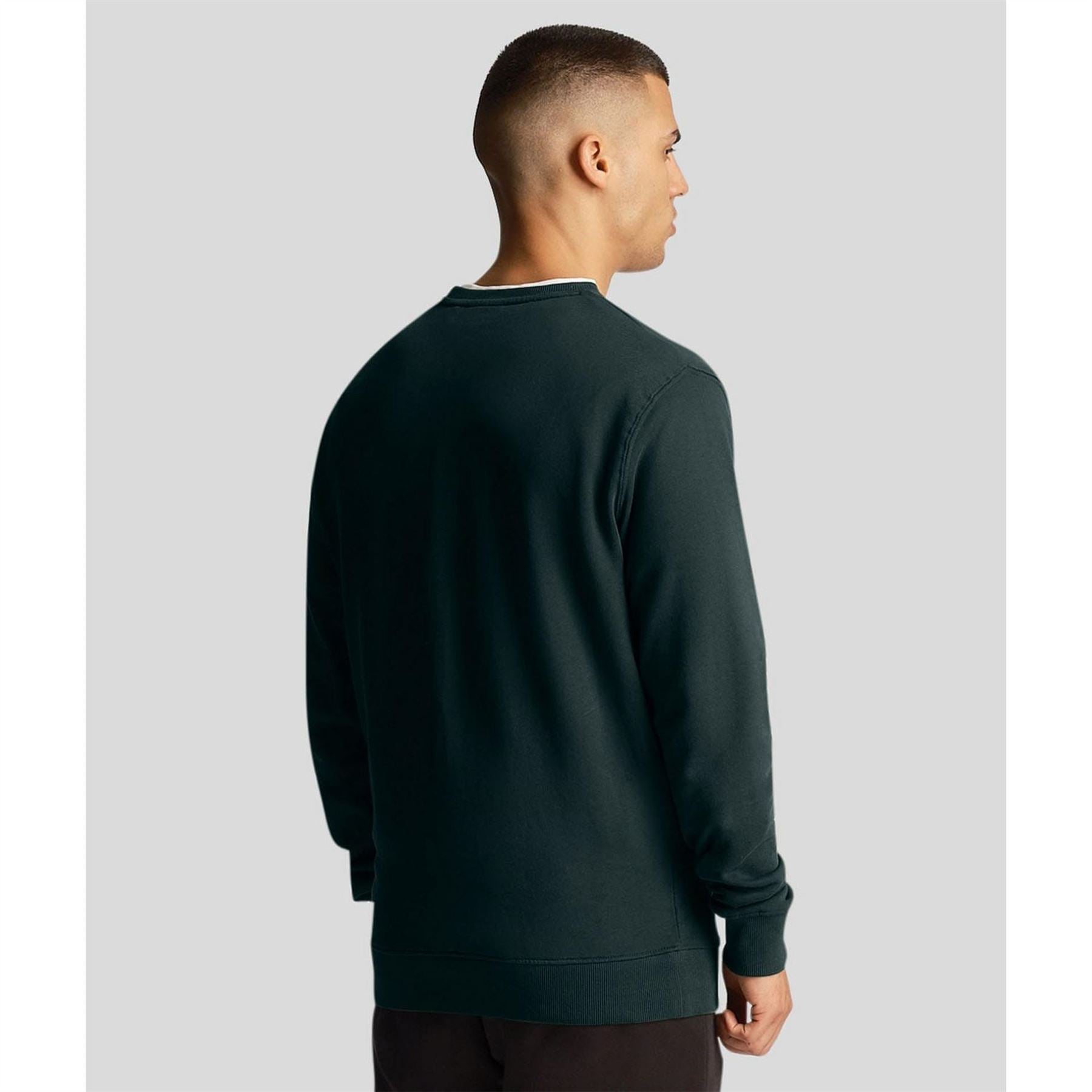 Lyle and Scott Ordinate Print Crewneck Sweatshirt