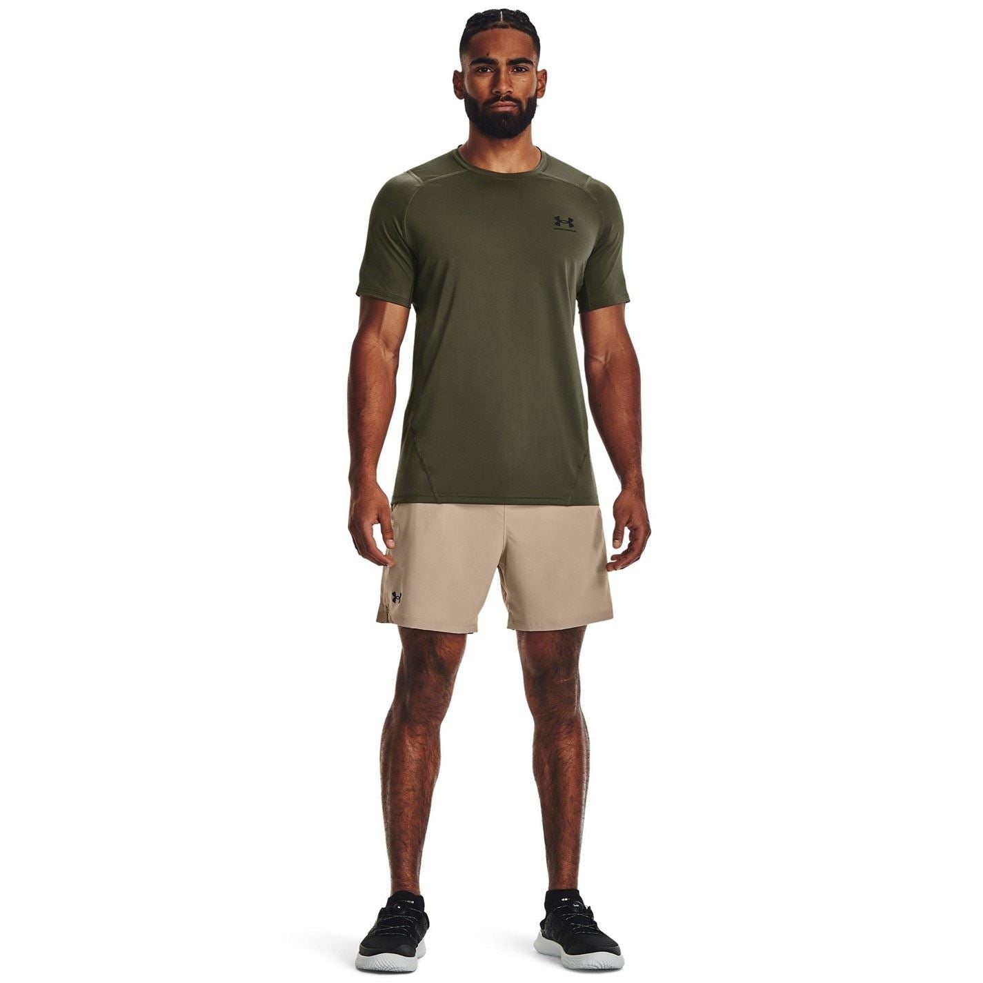 Under Armour HeatGear Armour Fitted Short Sleeve Training Top Mens