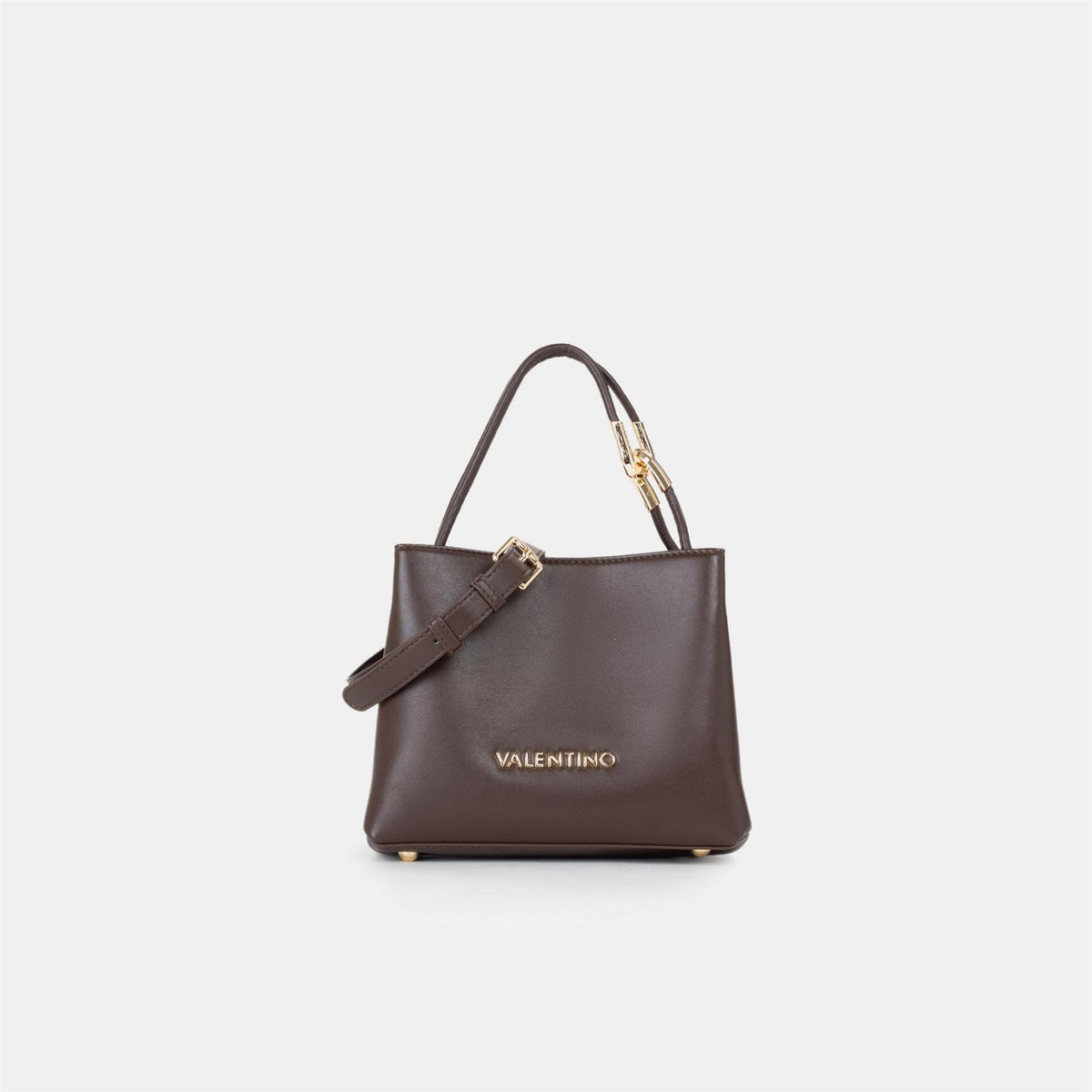 Valentino Fable Faux Leather Top Handle Bag