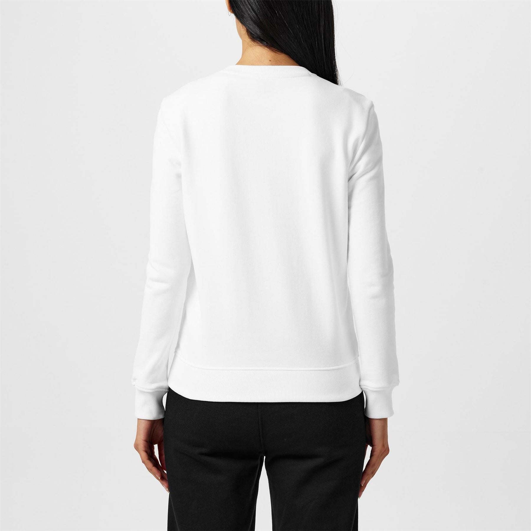 Boss Crew Sweatshirt, Sparkling Diamante