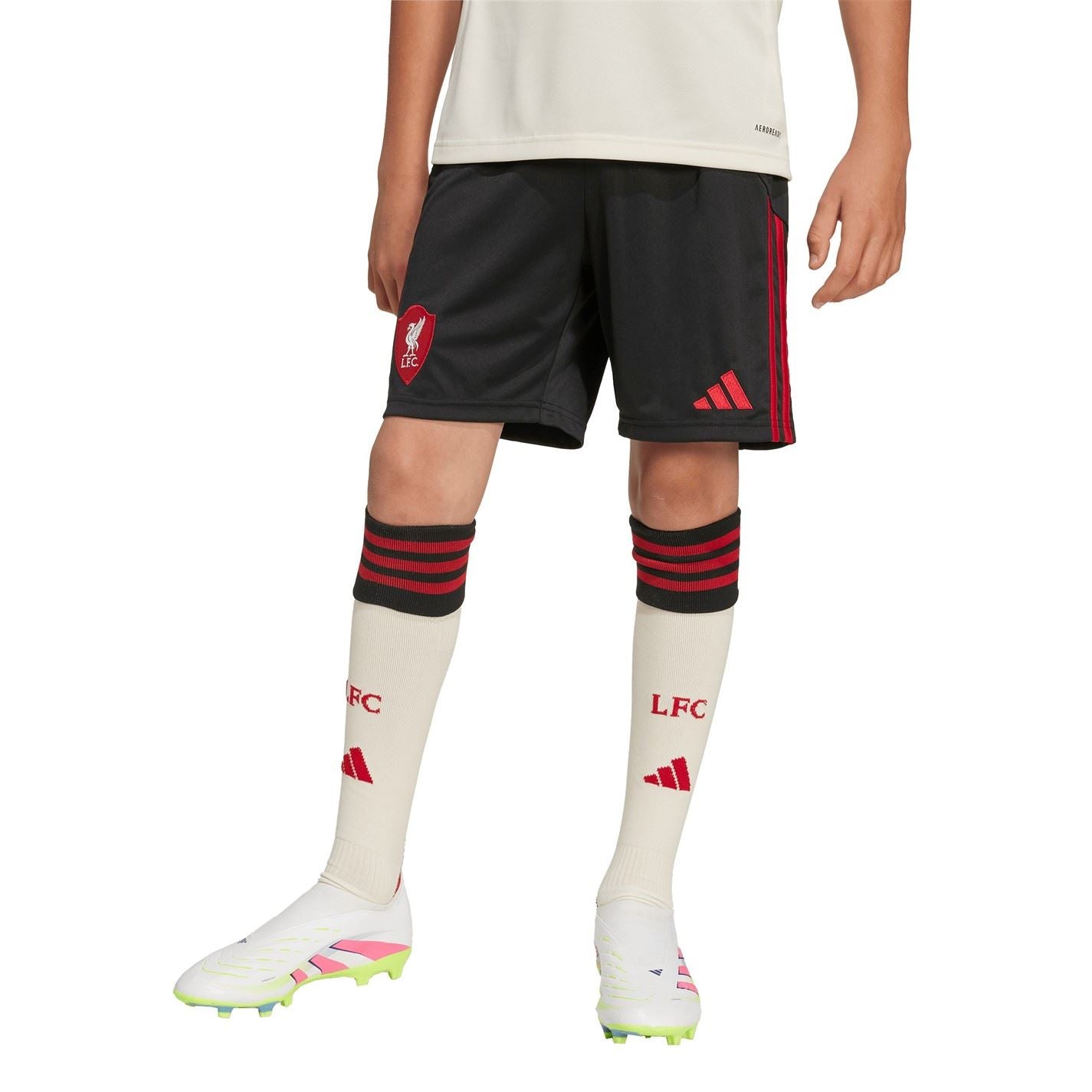 adidas Liverpool Away Shorts 2025 2026 Juniors