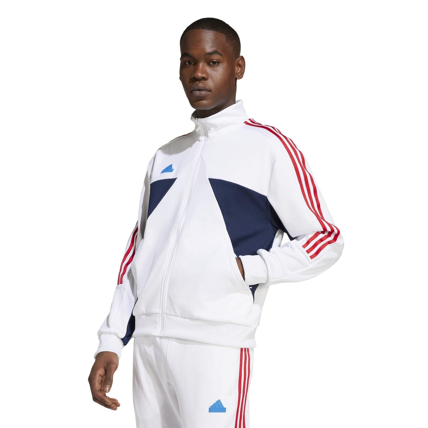 adidas Tiro Funnel Neck High Collar Long Sleeve Athletic Top