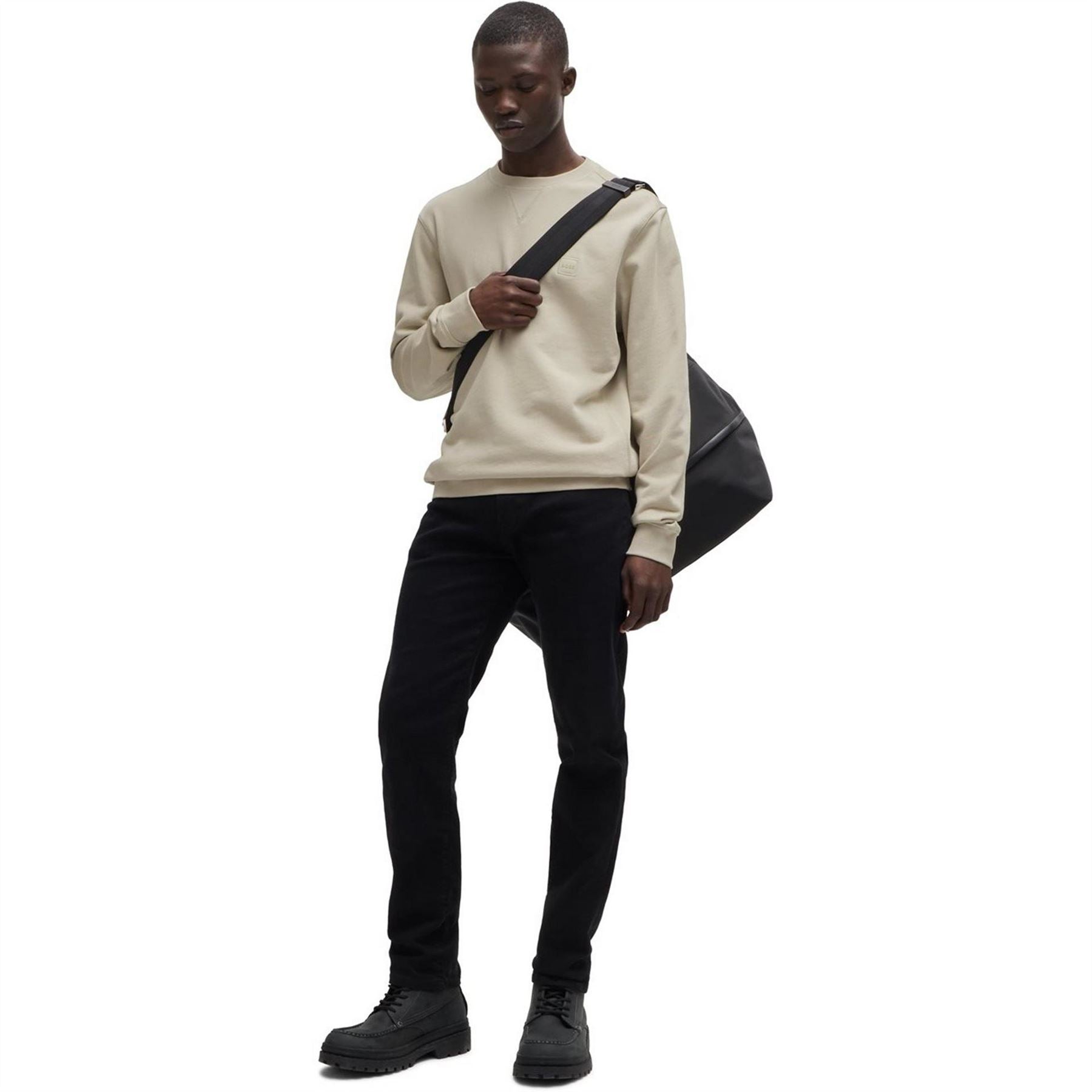 Boss Orange Long Sleeve Premium Cotton Sweatshirt (westart Crew Neck)