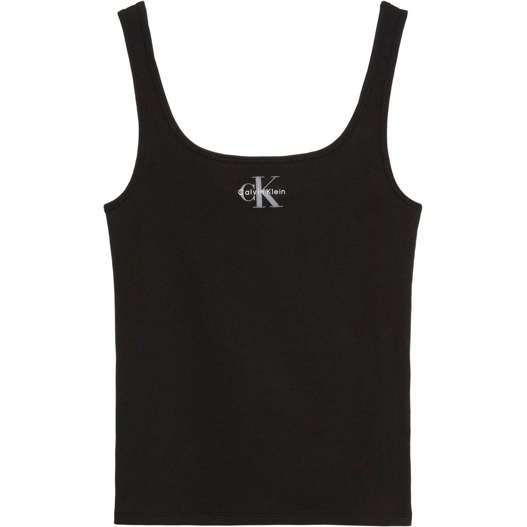 Calvin Klein Jeans Scoop Neck Spaghetti Strap Tank