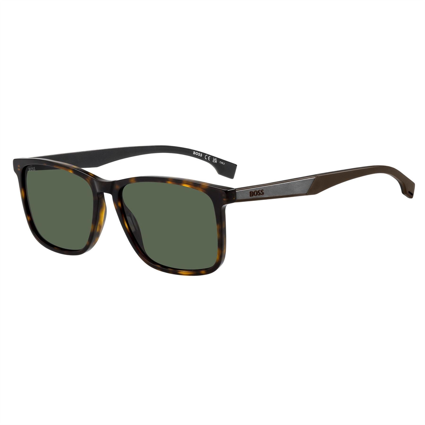 Boss Sn62 Rectangular Full Rim Sunglasses