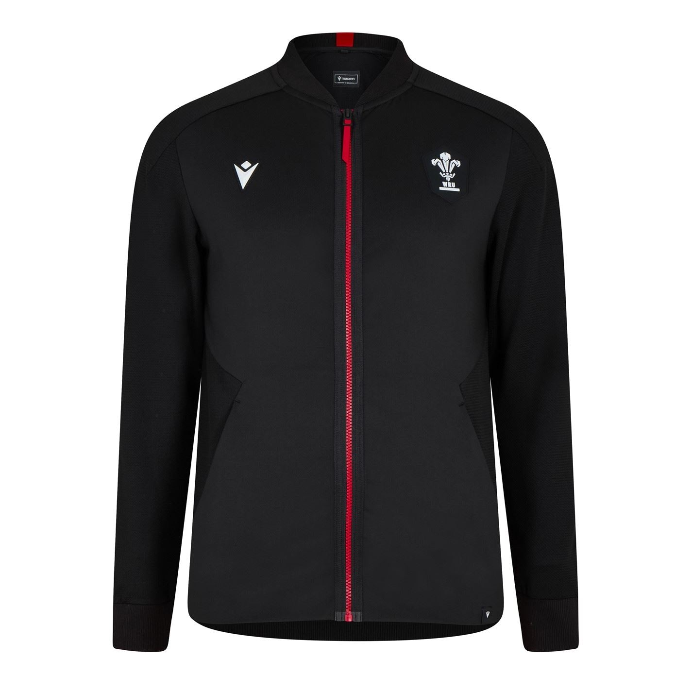 Macron Welsh Rugby Union Anthem Jacket 2024 Adults