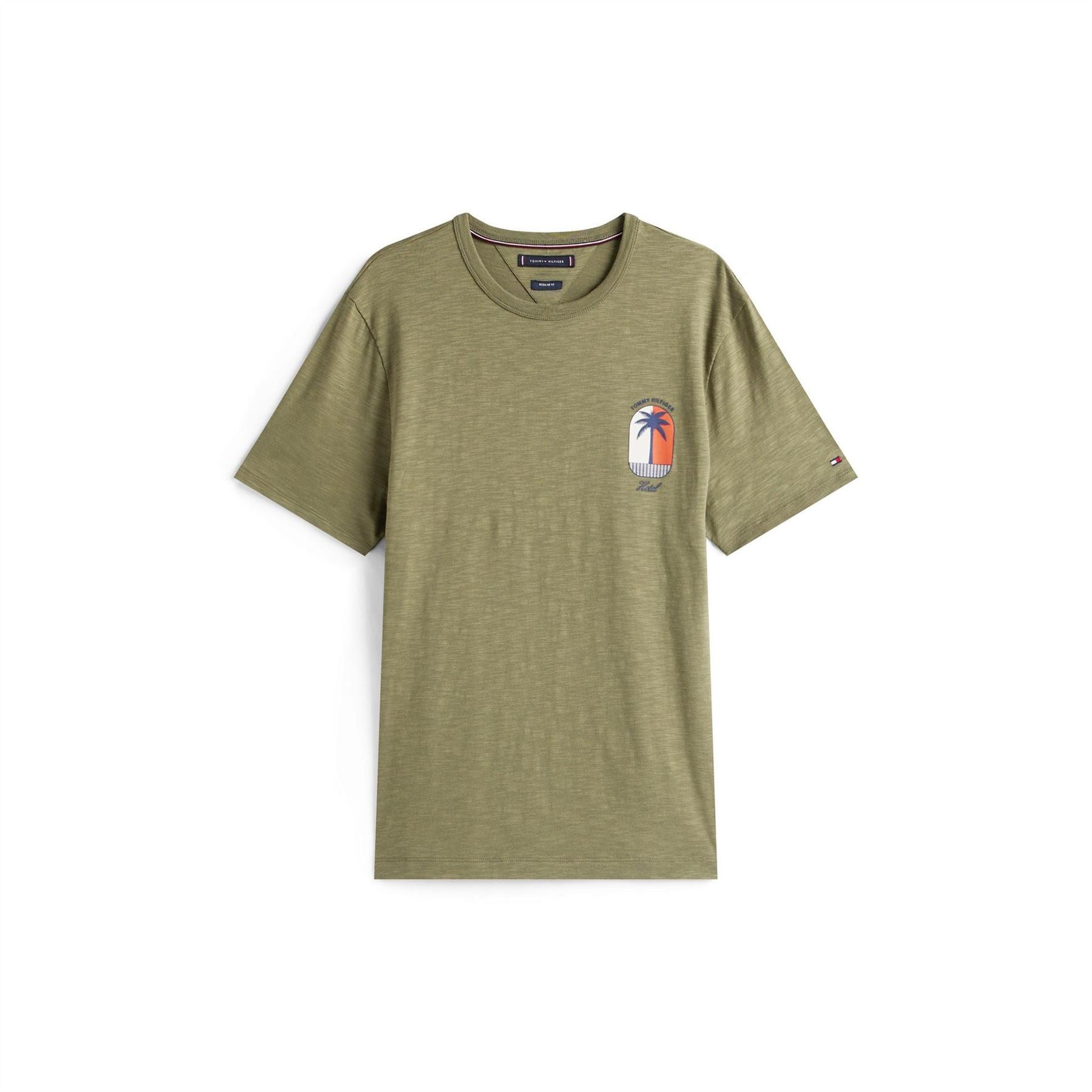 Tommy Hilfiger Regular Fit Crew Neck Short Sleeve T-Shirt