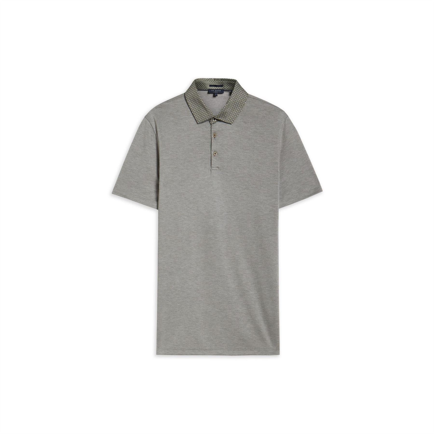 Ted Baker Frend Polka Short Sleeve Polo Shirt