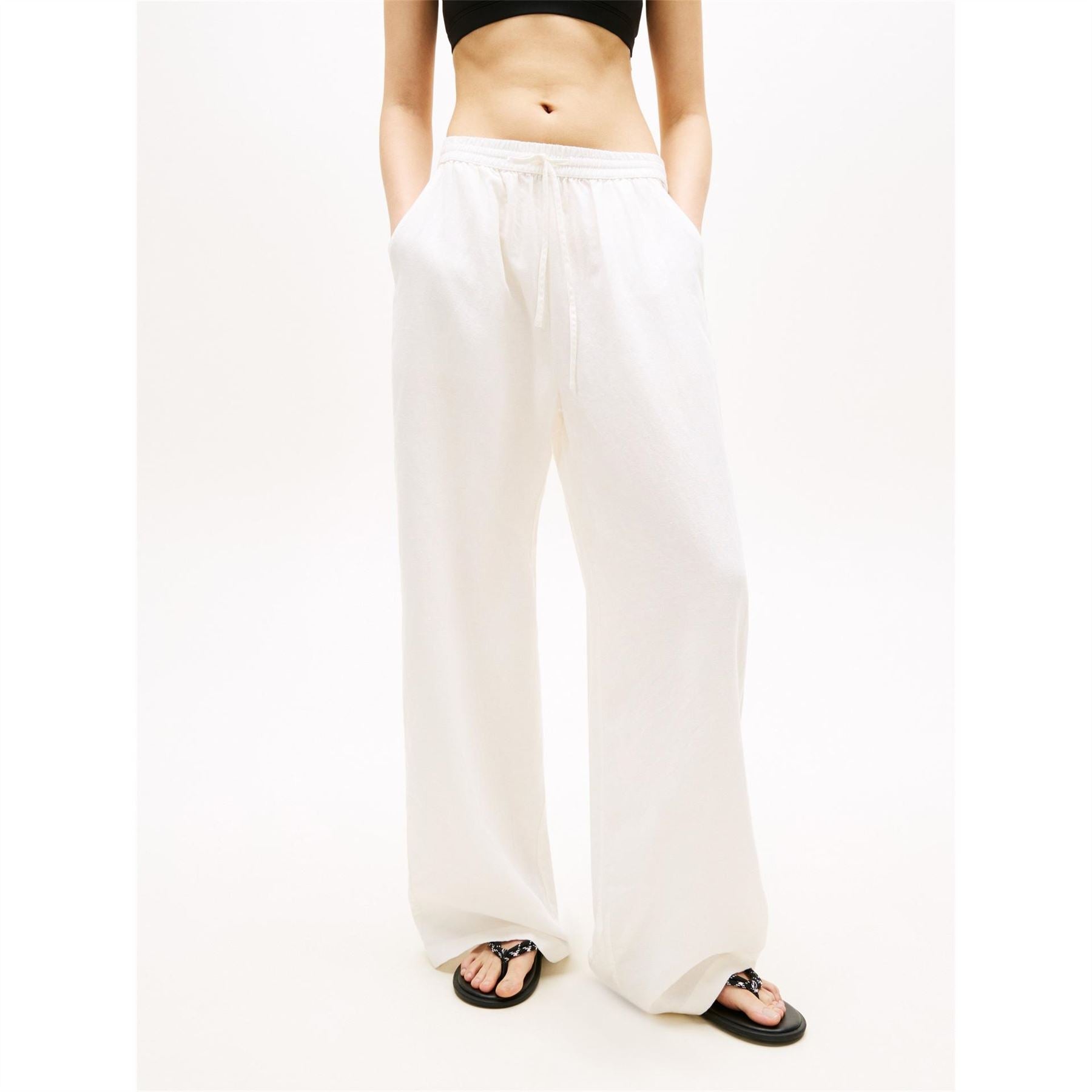 Tommy Jeans Straight Leg Trousers