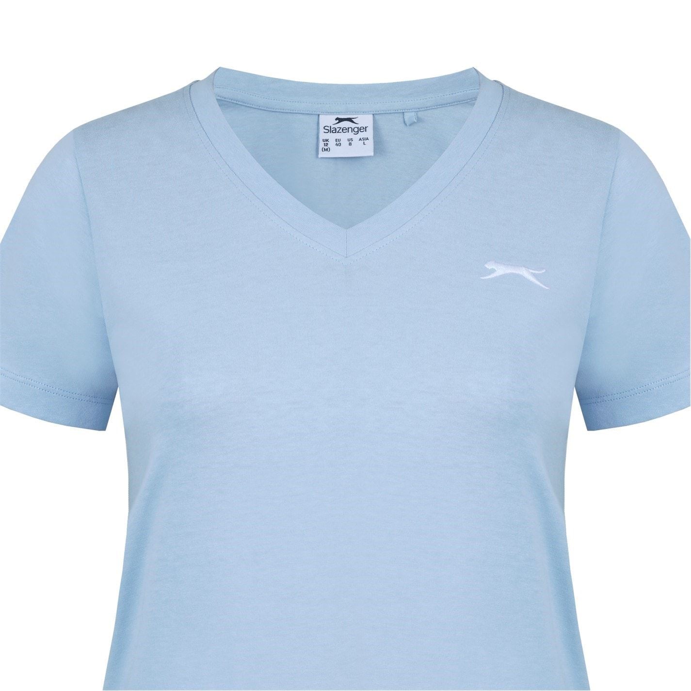 Slazenger Ladies V Neck Tee Shirt