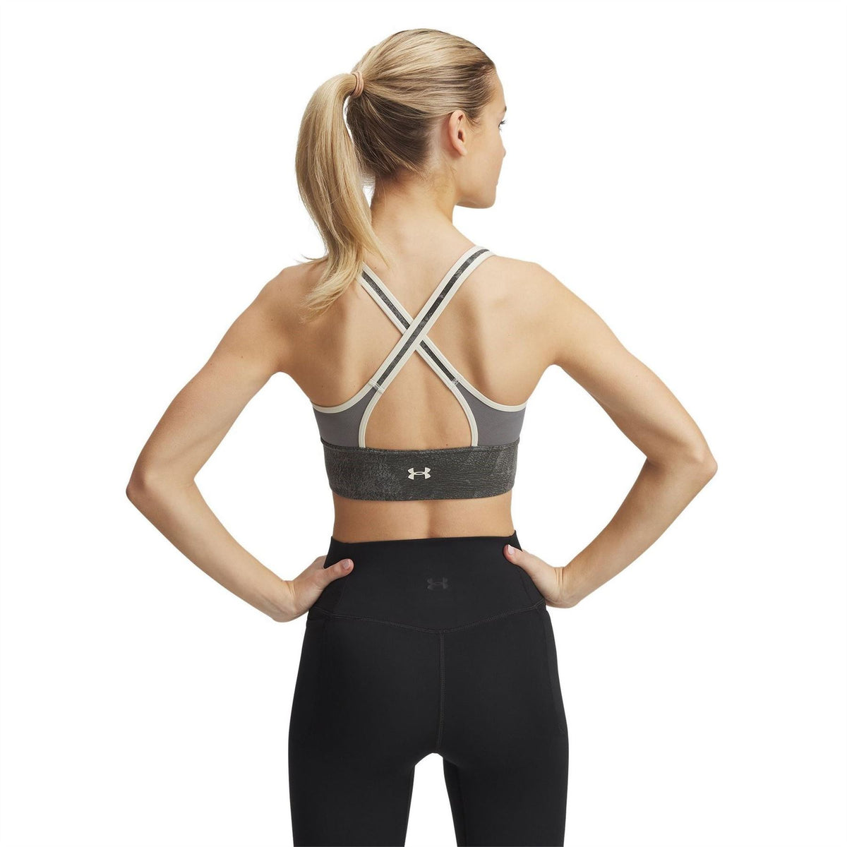 Under Armour HG Armour Snug Fit Cropped Sports Bra
