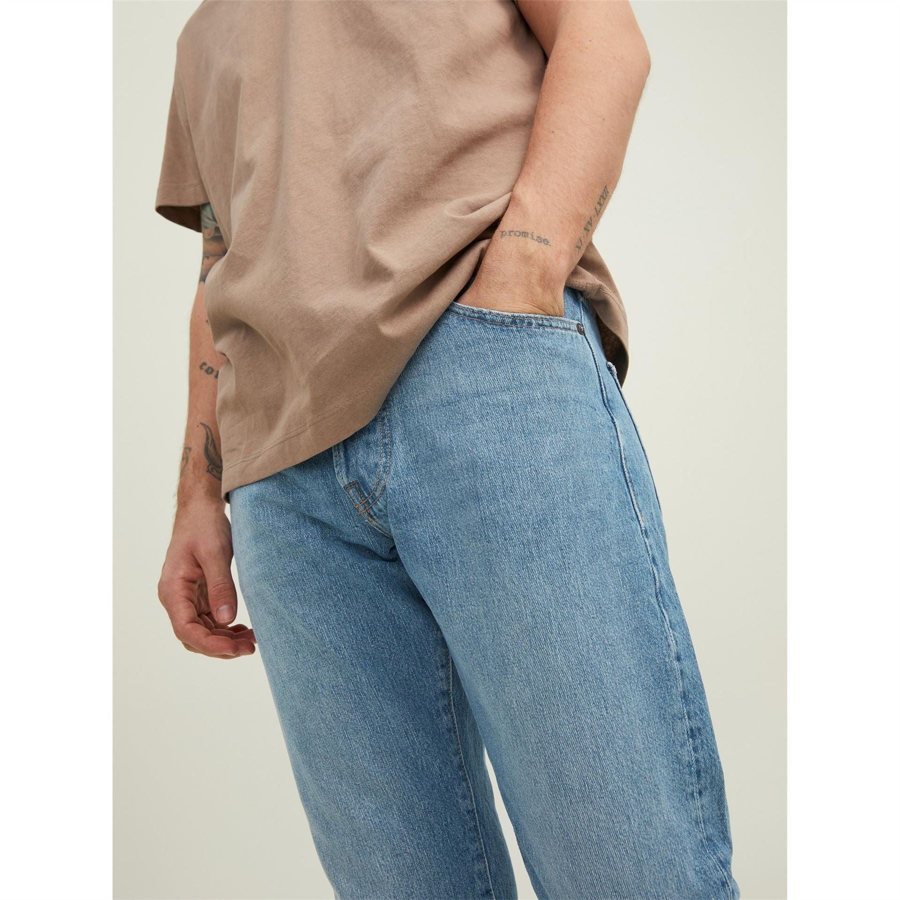 Jack and Jones Five Pocket Design Slim Fit Jeans