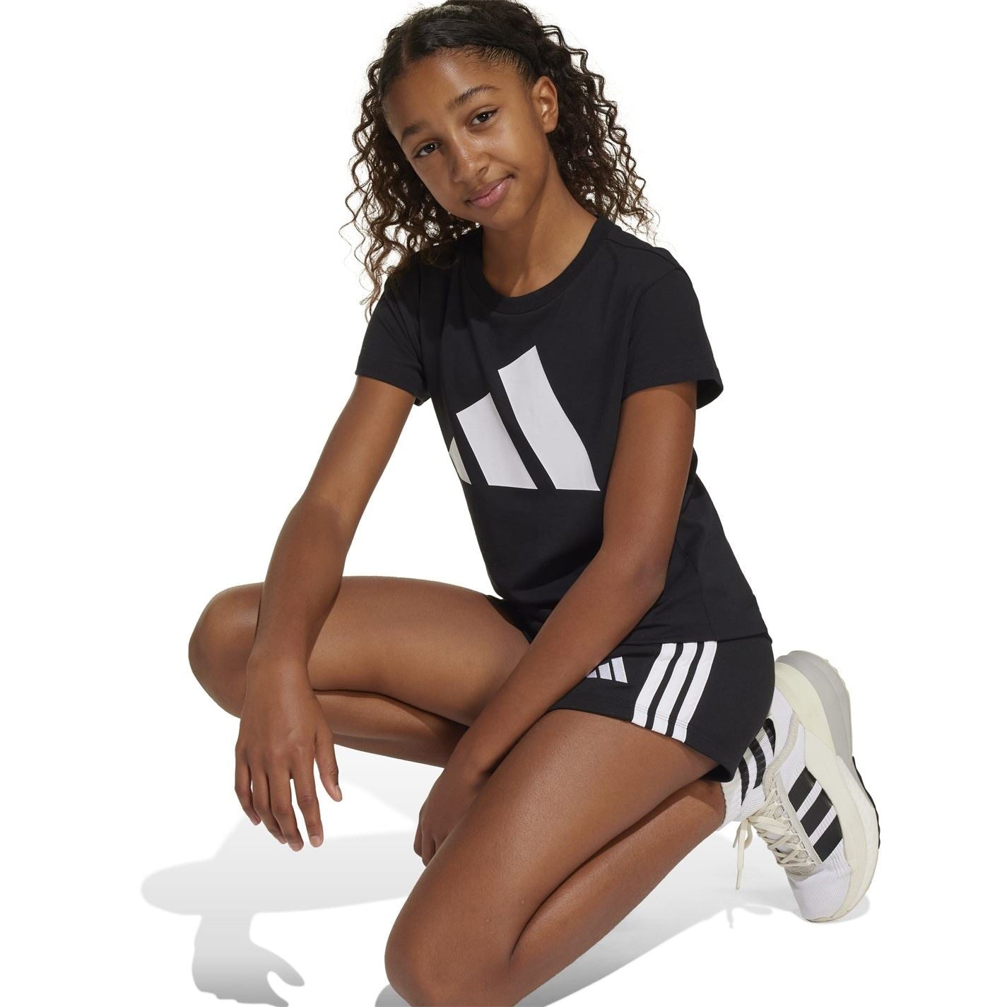 adidas Girls Essentials Linear T-Shirt