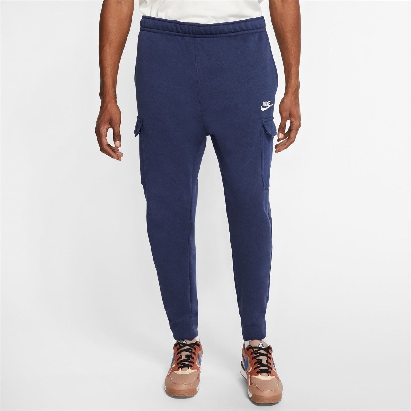 Nike Mens Sportswear Club Fleece Cargo Pants