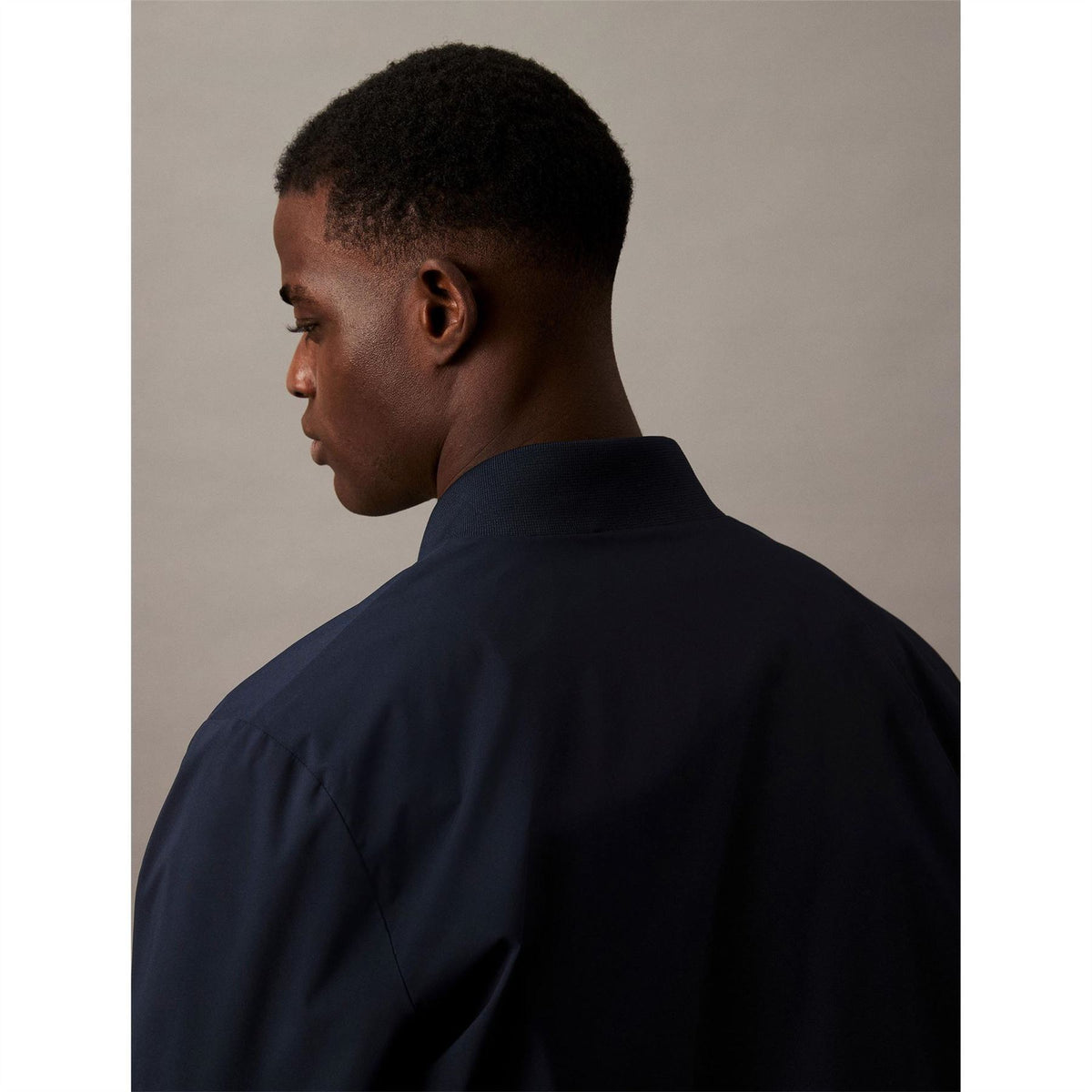 Calvin Klein  Matte Long Sleeve Bomber Jacket
