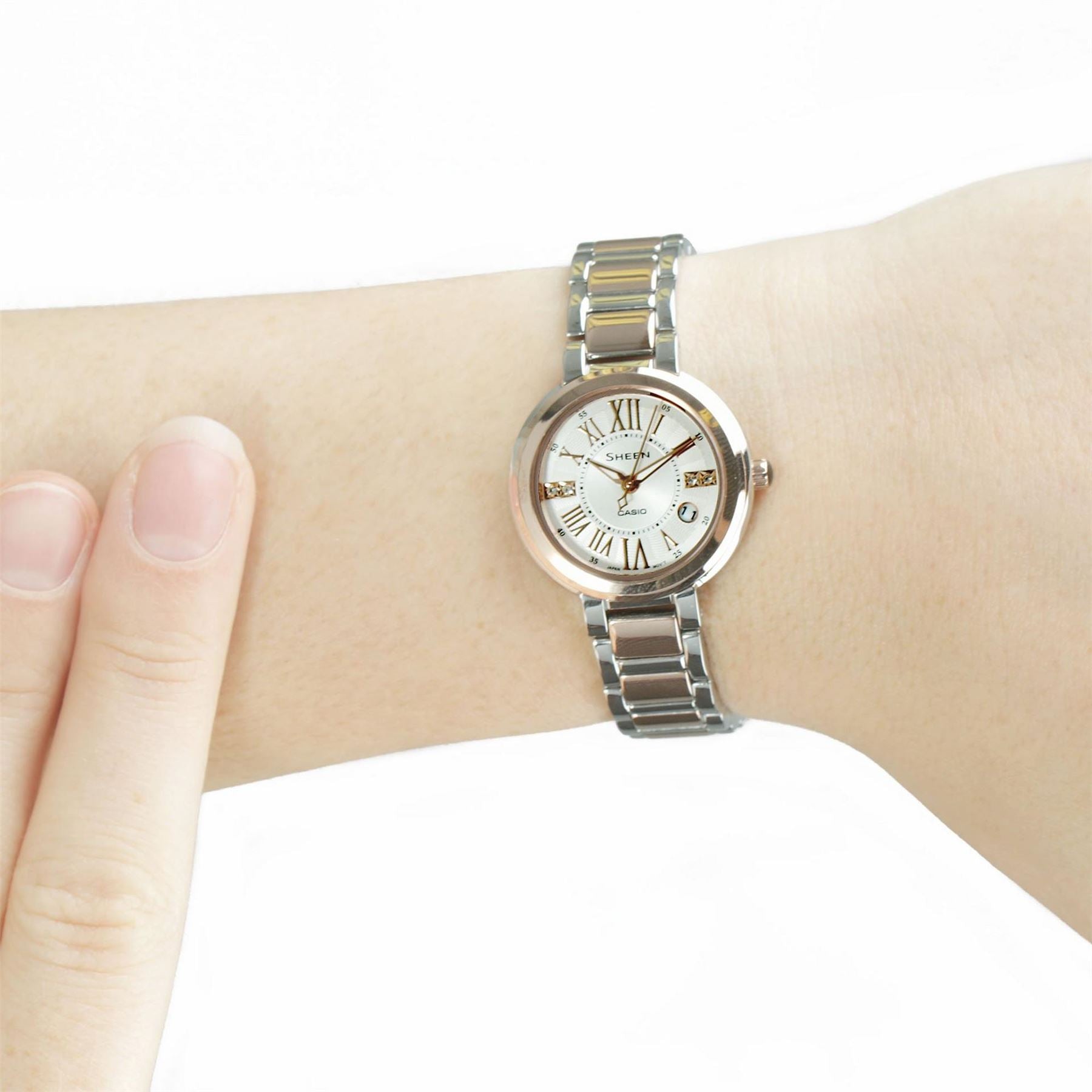Casio Plated Stainless Steel Classic Quartz Watch