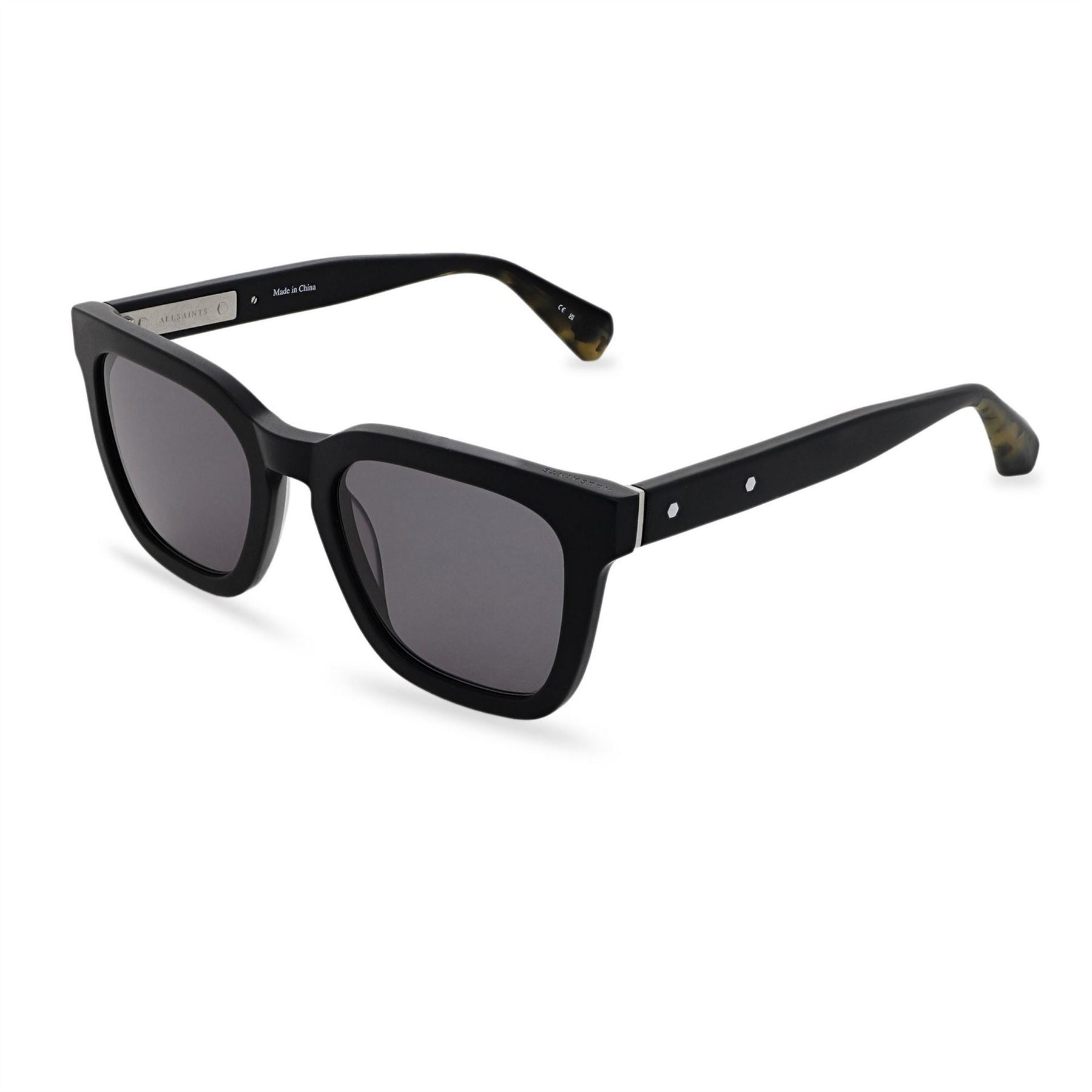 AllSaints Phoenix 63 Rectangle Full Rim Sunglasses