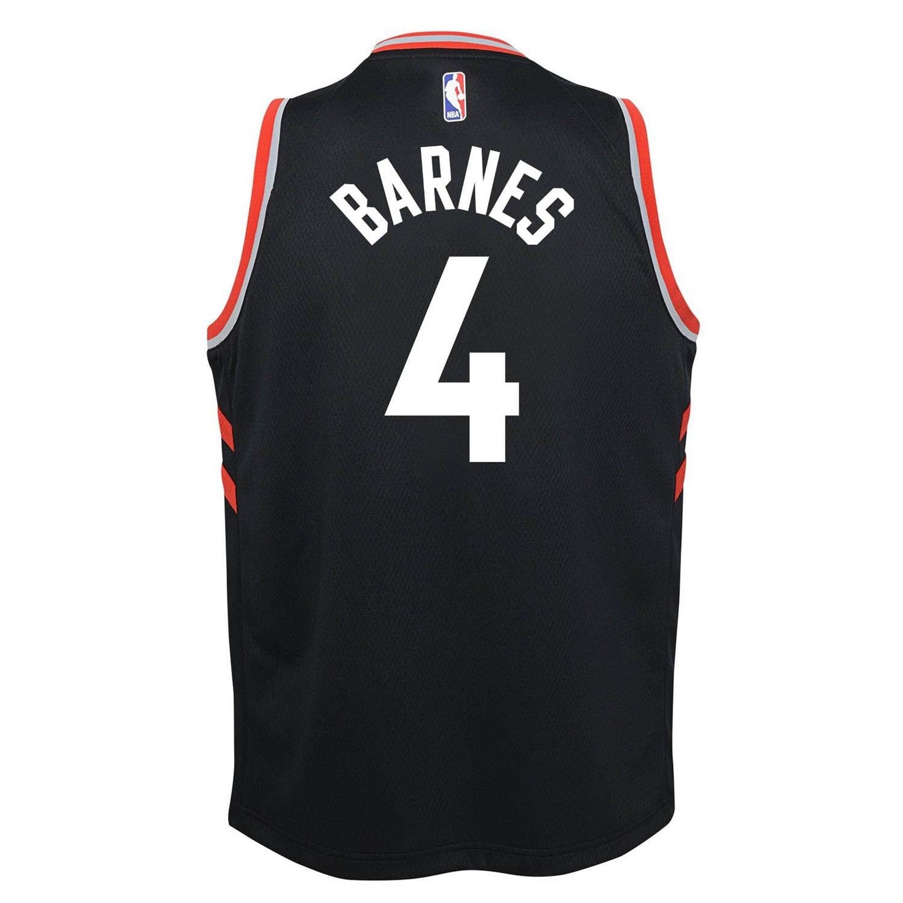 Nike Raptors Barnes #4 Jersey