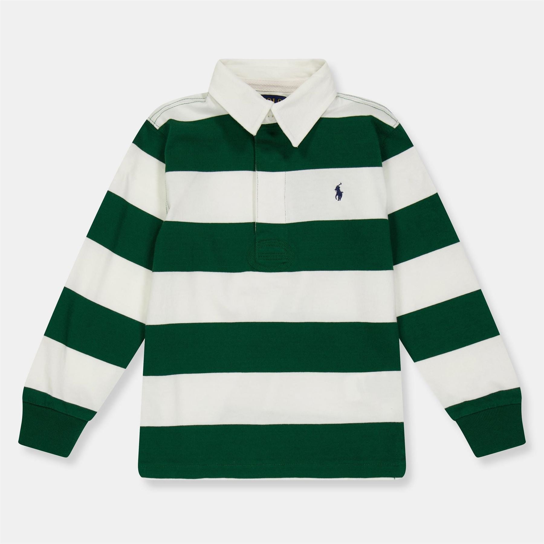 Polo Ralph Lauren Rugby Shirt Collared Long Sleeve Regular Fit