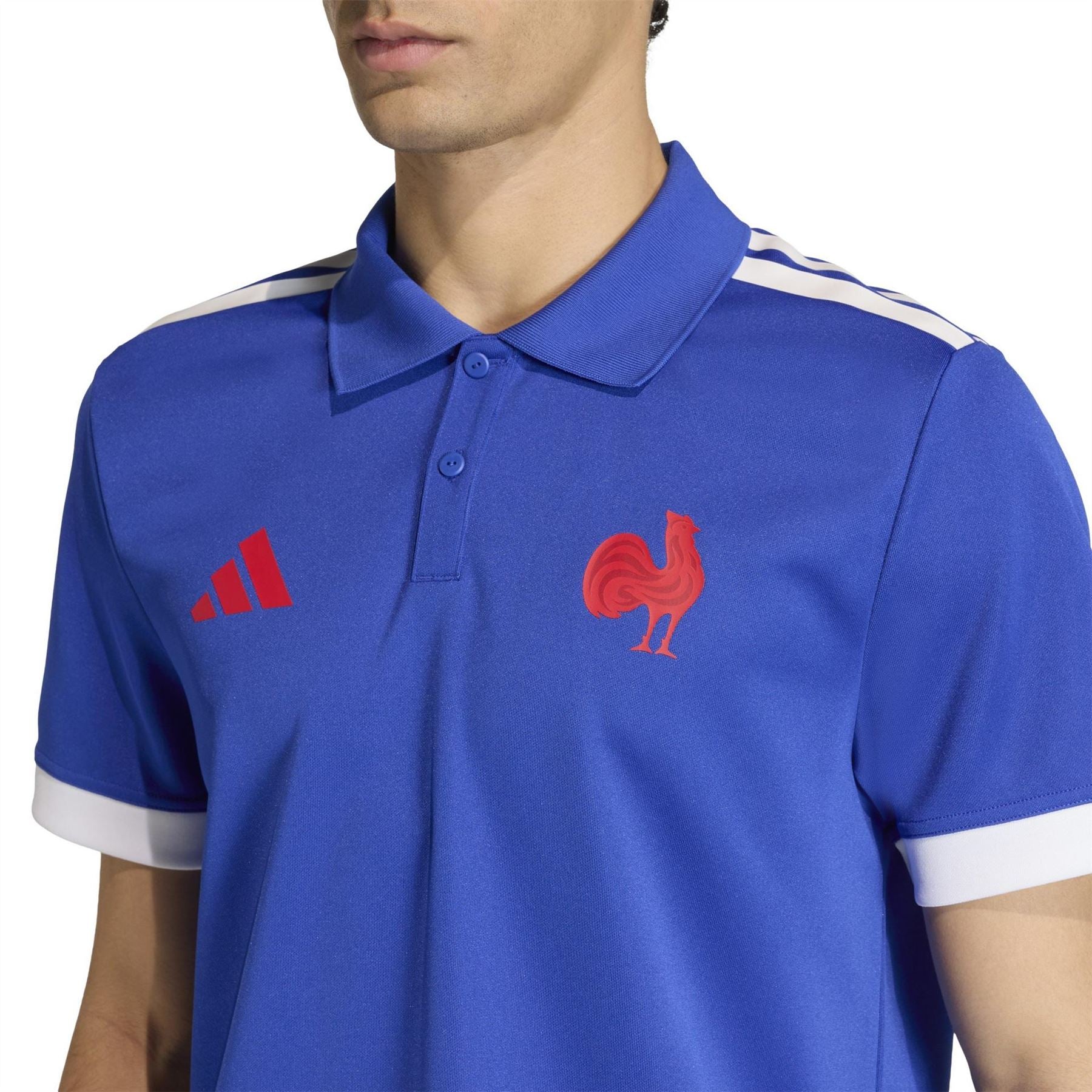 adidas France Rugby Polo Shirt 2025