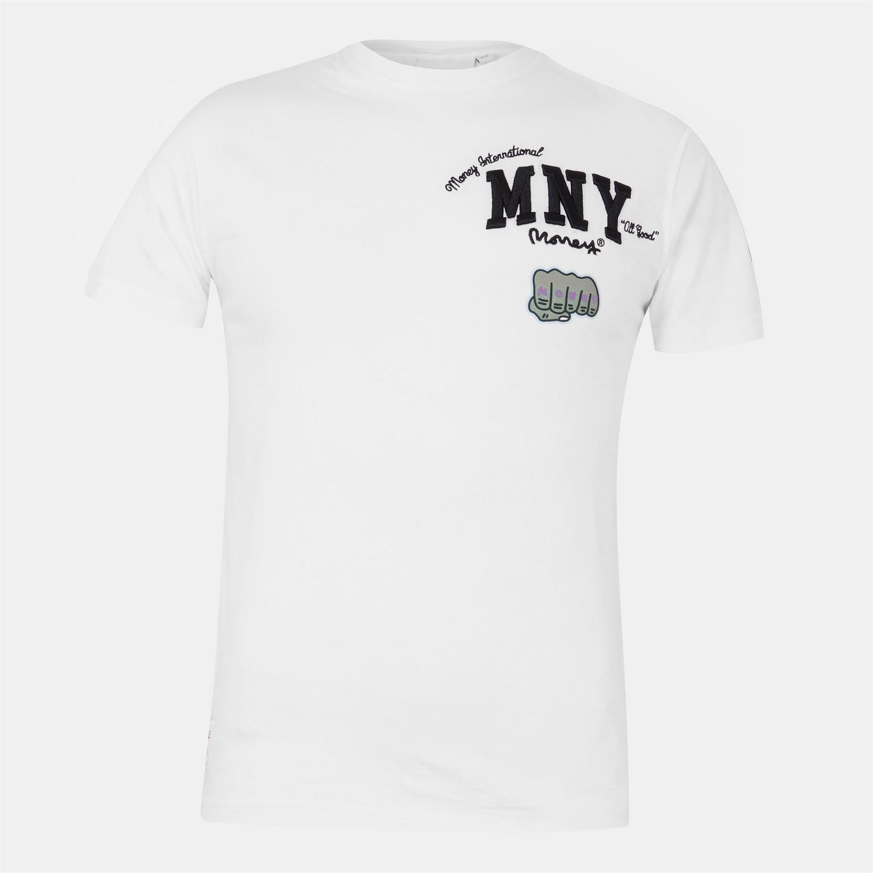 Money Crew Neck Short Sleeve Regular Fit T-Shirt