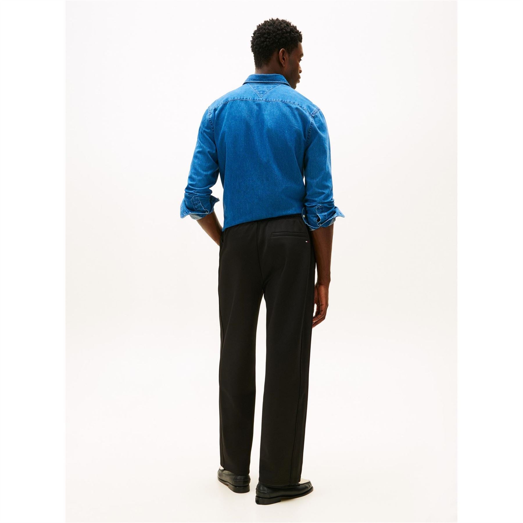 Tommy Hilfiger Modern Solid Patterned Straight Sweatpants