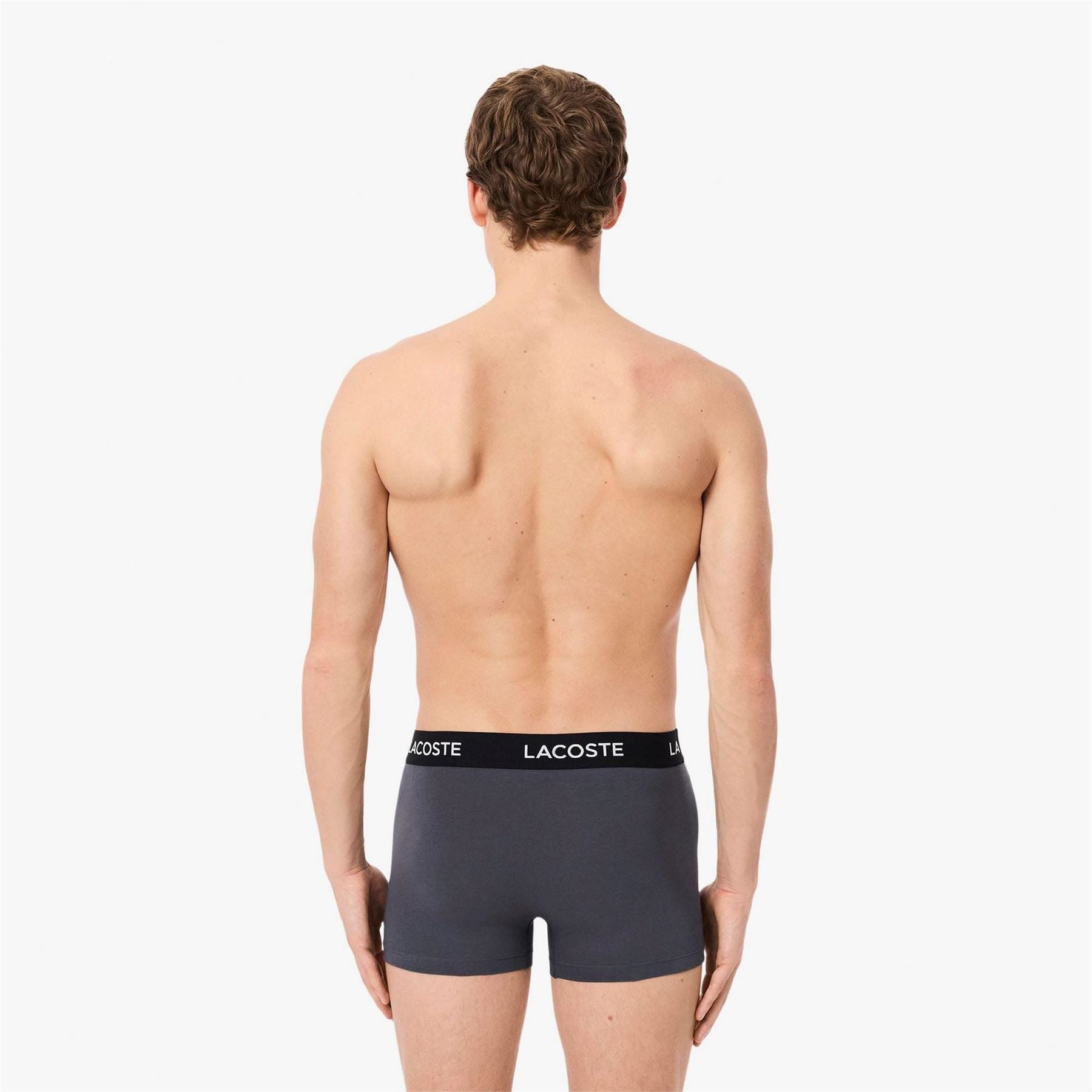 Lacoste Pack Stretch Cotton Trunks