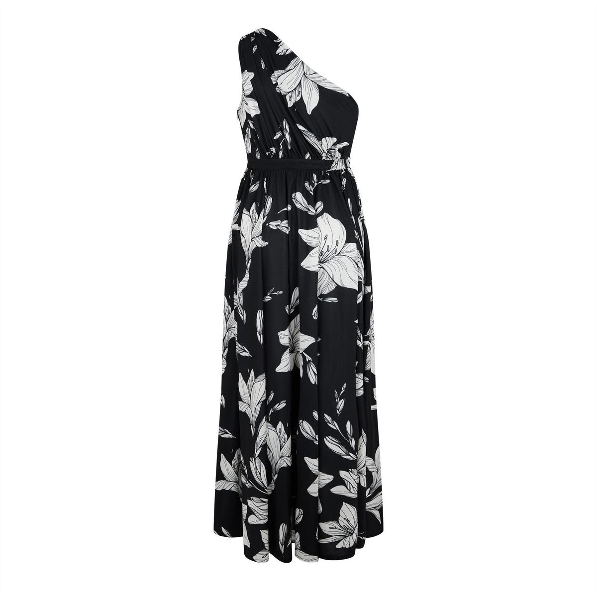 Biba One Shoulder Maxi Dress