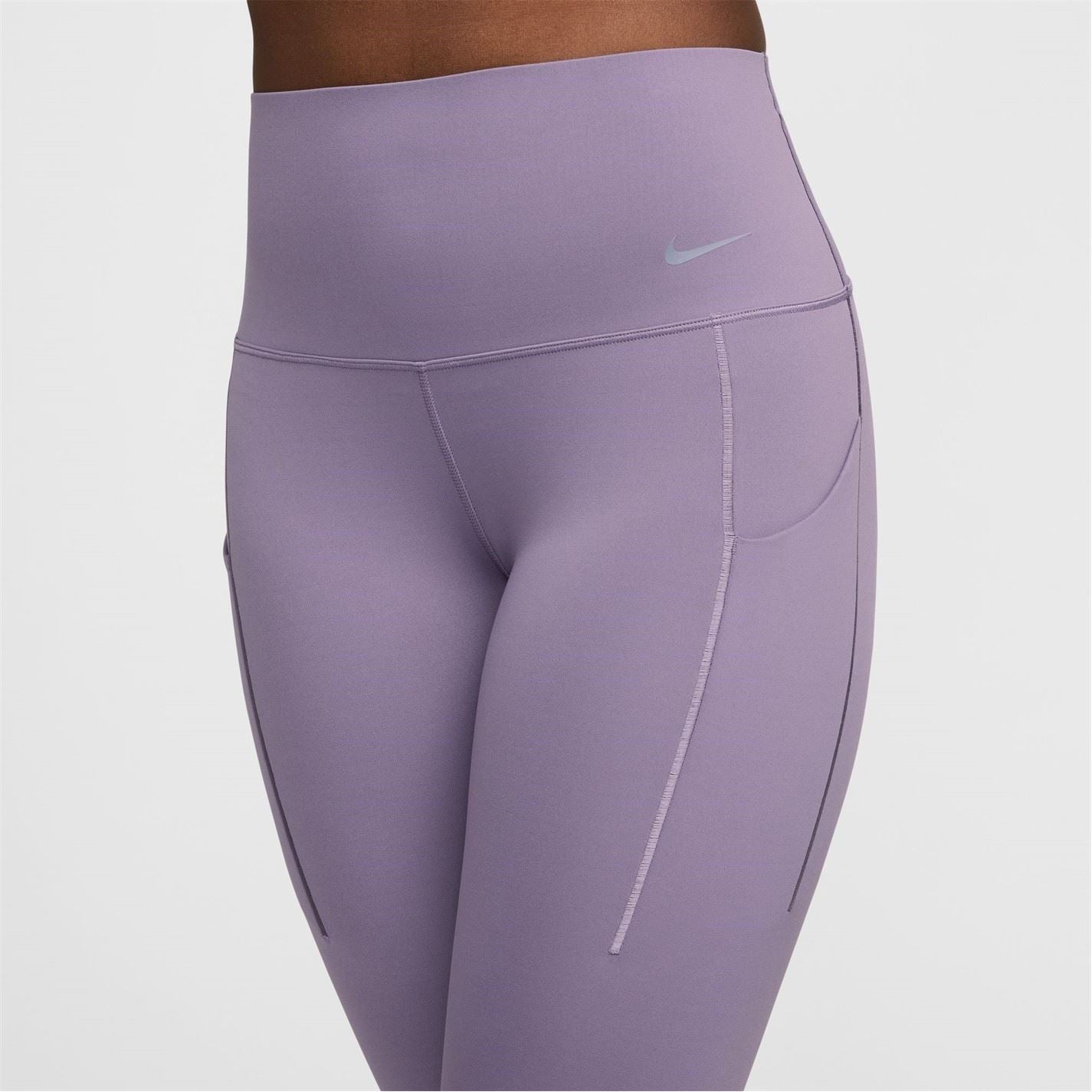 Nike Solid Patterned Running Tights