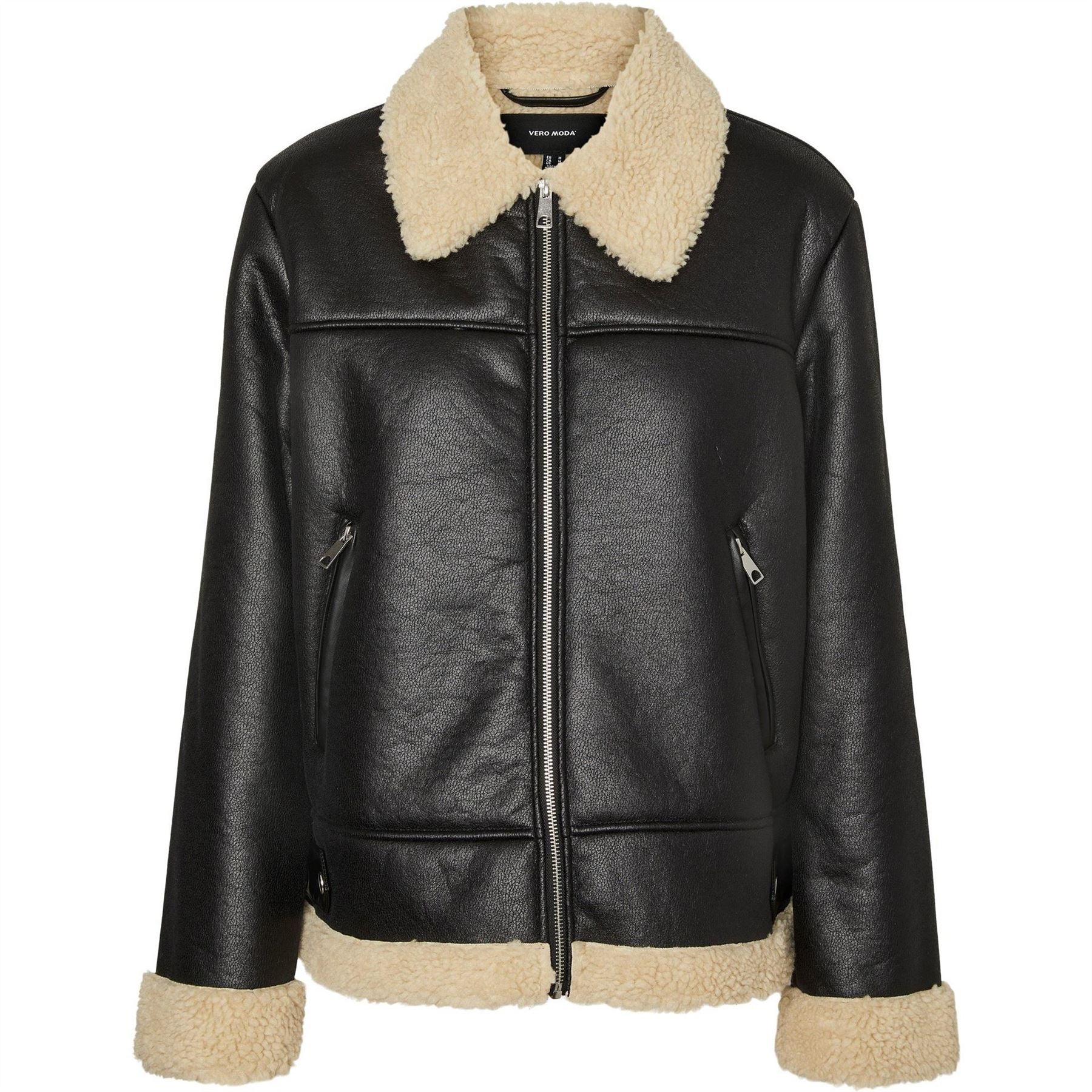 Vero Moda Kay Relaxed Fit Aviator Jacket