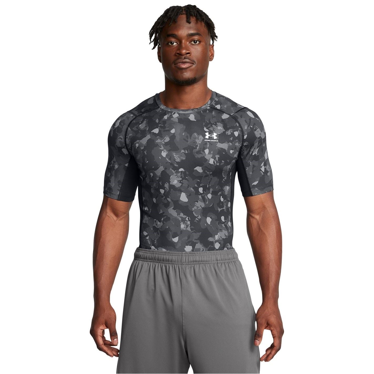 Under Armour Mens Heatgear® Printed Short Sleeve