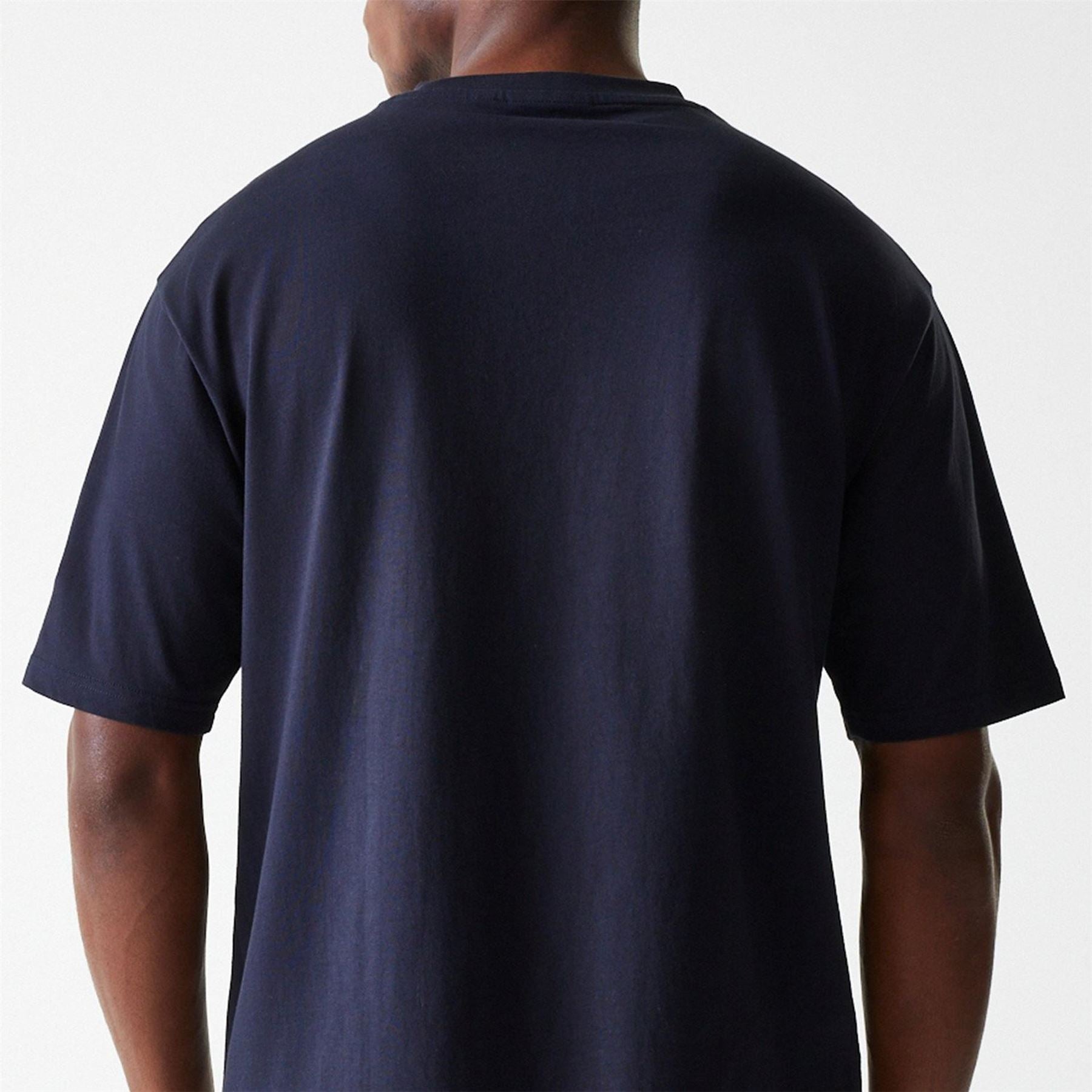 New Era Essential Oversized Embroidered Boyfriend T-Shirt
