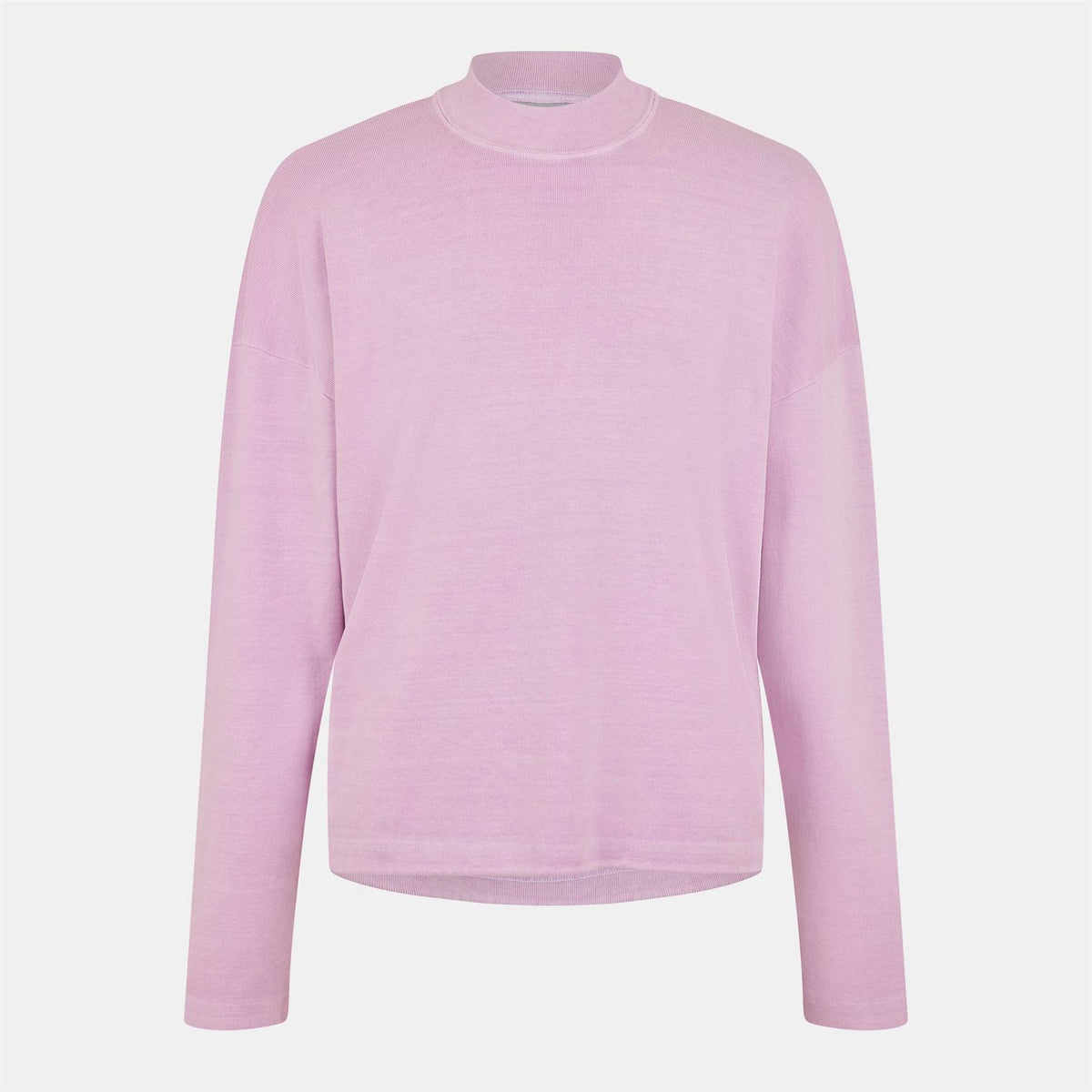 Humanrace Adults Mock Neck Crew Sweatshirt