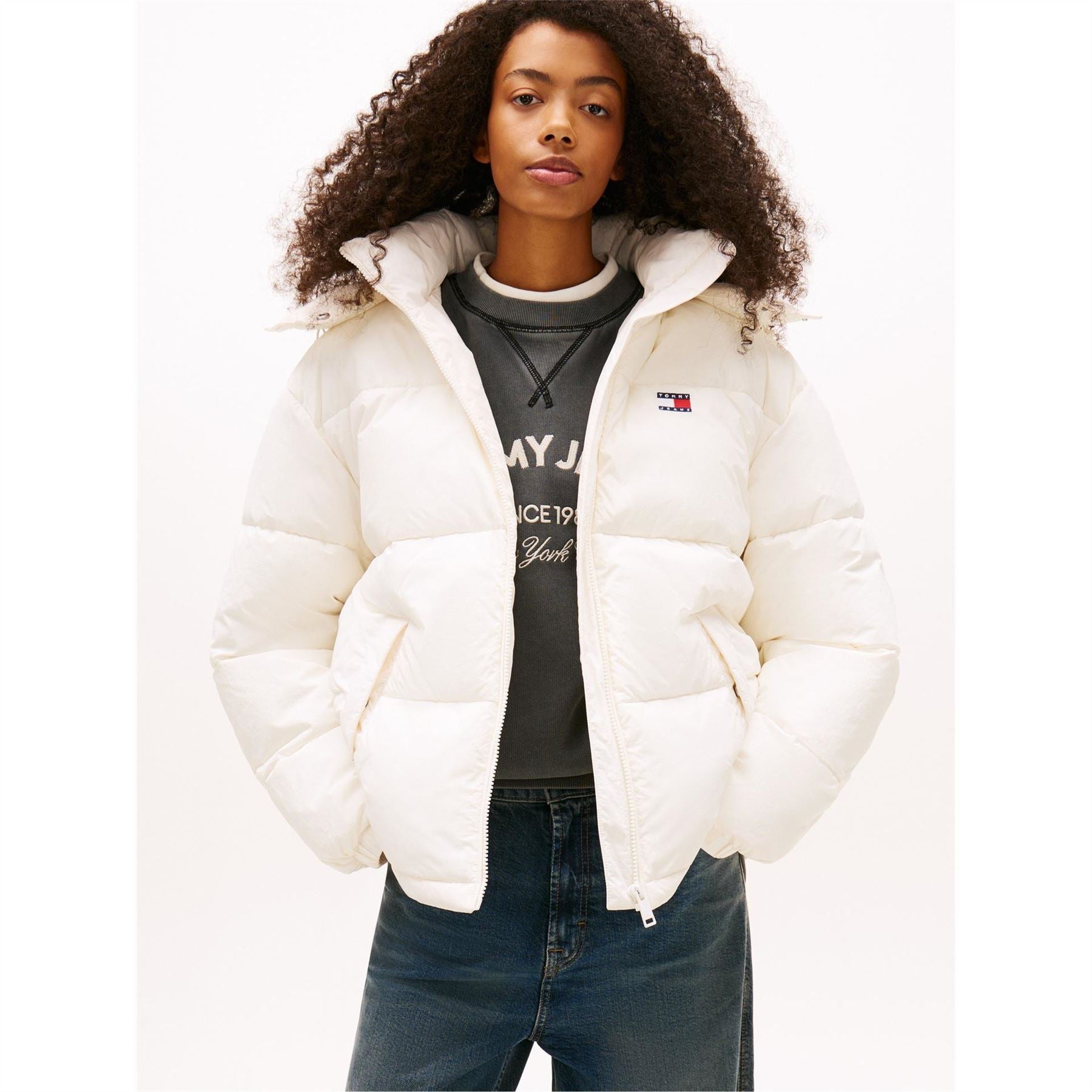 Tommy Jeans Flag Medium Puffer Jacket